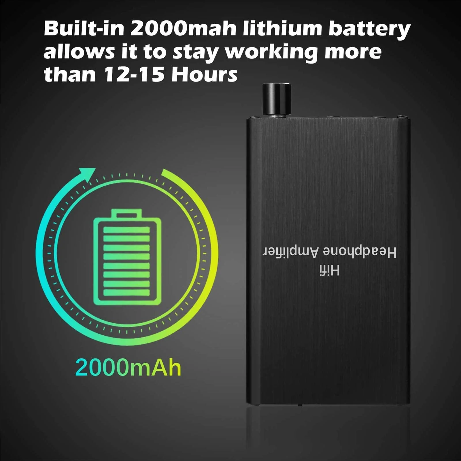 MYPIN Headphone Amplifier, Portable HiFi Headphone Amp 3.5mm Stereo Audio Gain Switch Support Impedance 16-300Ω Headset for MP3/MP4 /Phones/Digital Players/Computers/Xbox one,PS4,PS5 Controller - Image 5