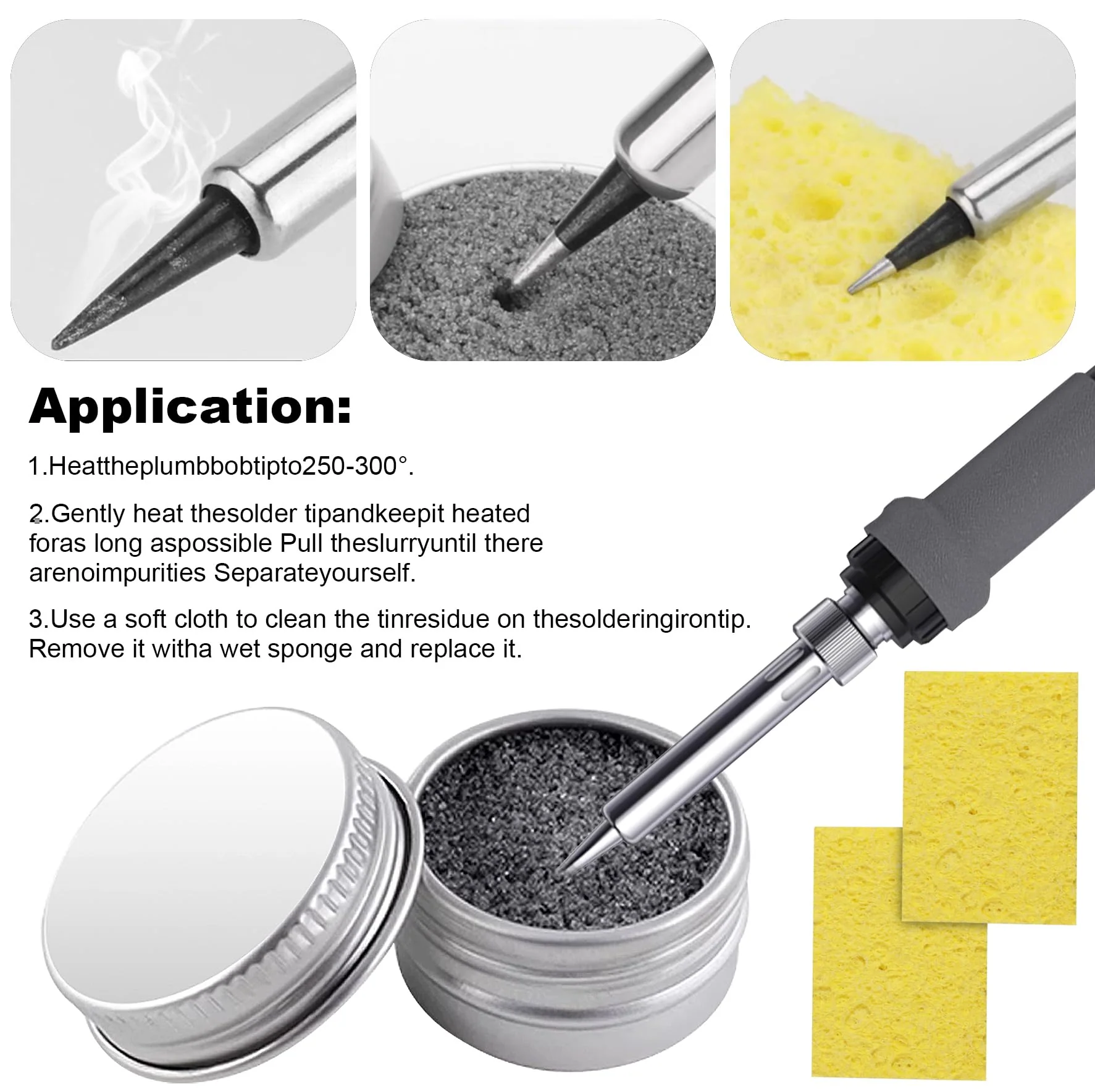 Nadinsta ET Soldering Tips Set Replacement Soldering Tip ETS ETA ETB ETD Replacement Pack of 12 - Image 6