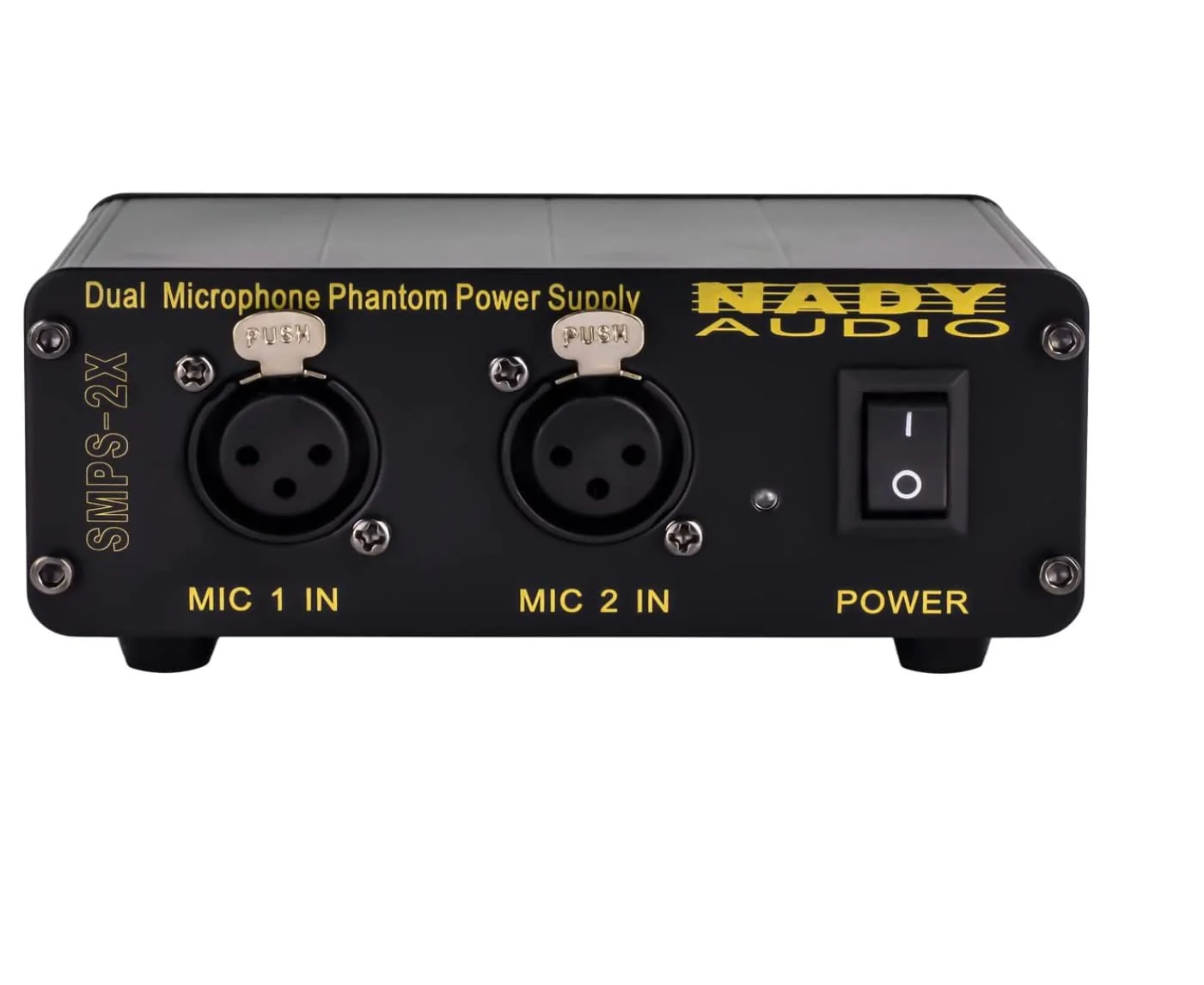 Nady SMPS-2X 2-Channel 48V Phantom Power Supply for Condenser Microphones - Image 2