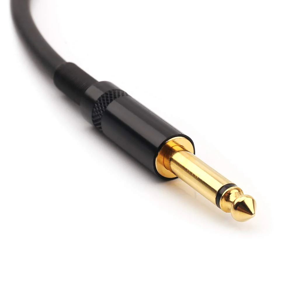 NANYI 6.35mm (1/4 Inch) TS Male to XLR Male Interconnect Audio Microphone Cable, Black/Alloy, Suitable for Microphones, Active Speakers, Stage, DJ, Studio Audio Console, 3M / 10FT XLR-M-10FT - Image 9