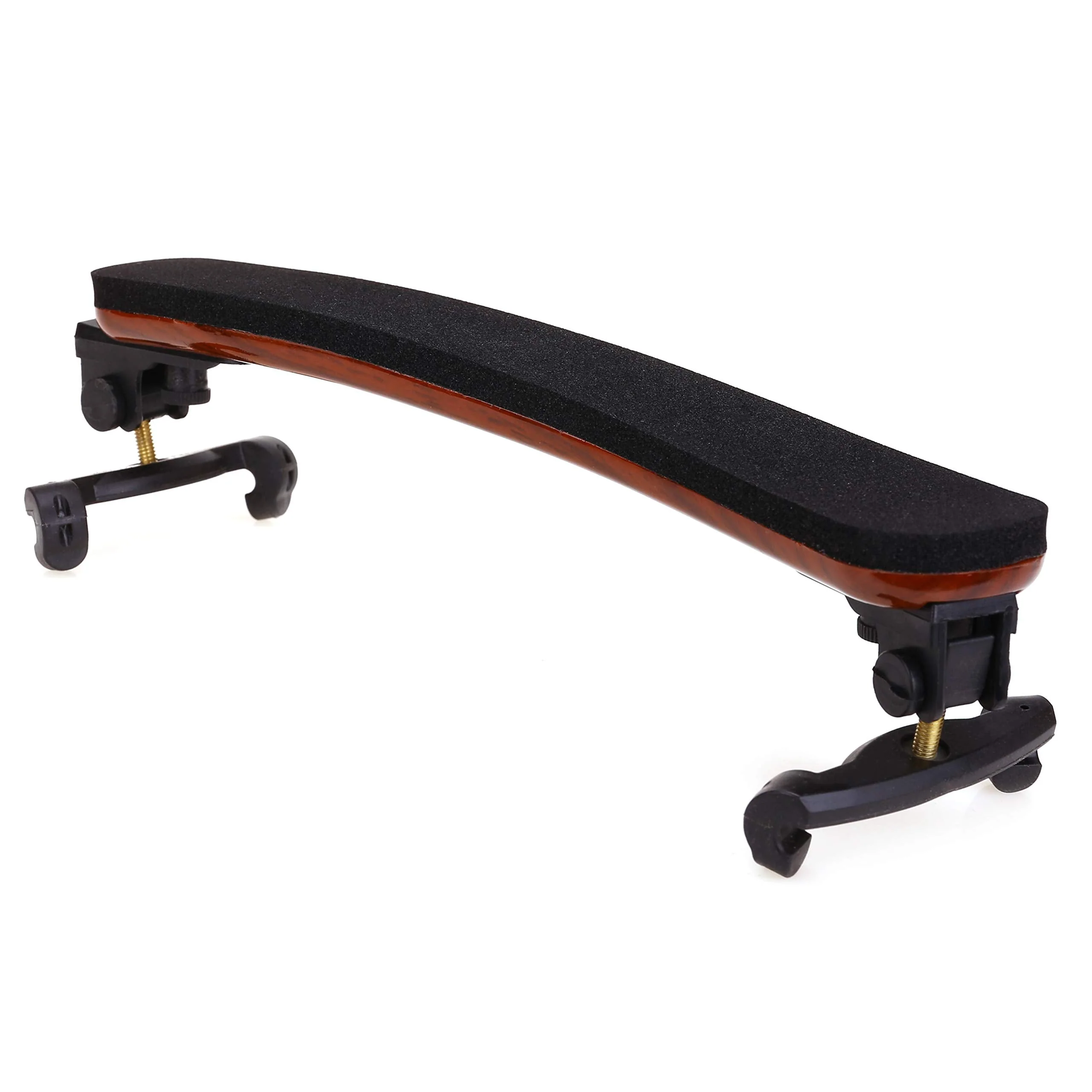 NANYI Violin Shoulder Rest for 4/4 and 3/4 with Collapsible and Height Adjustable Feet, Imitation wood grain. brown - Image 9