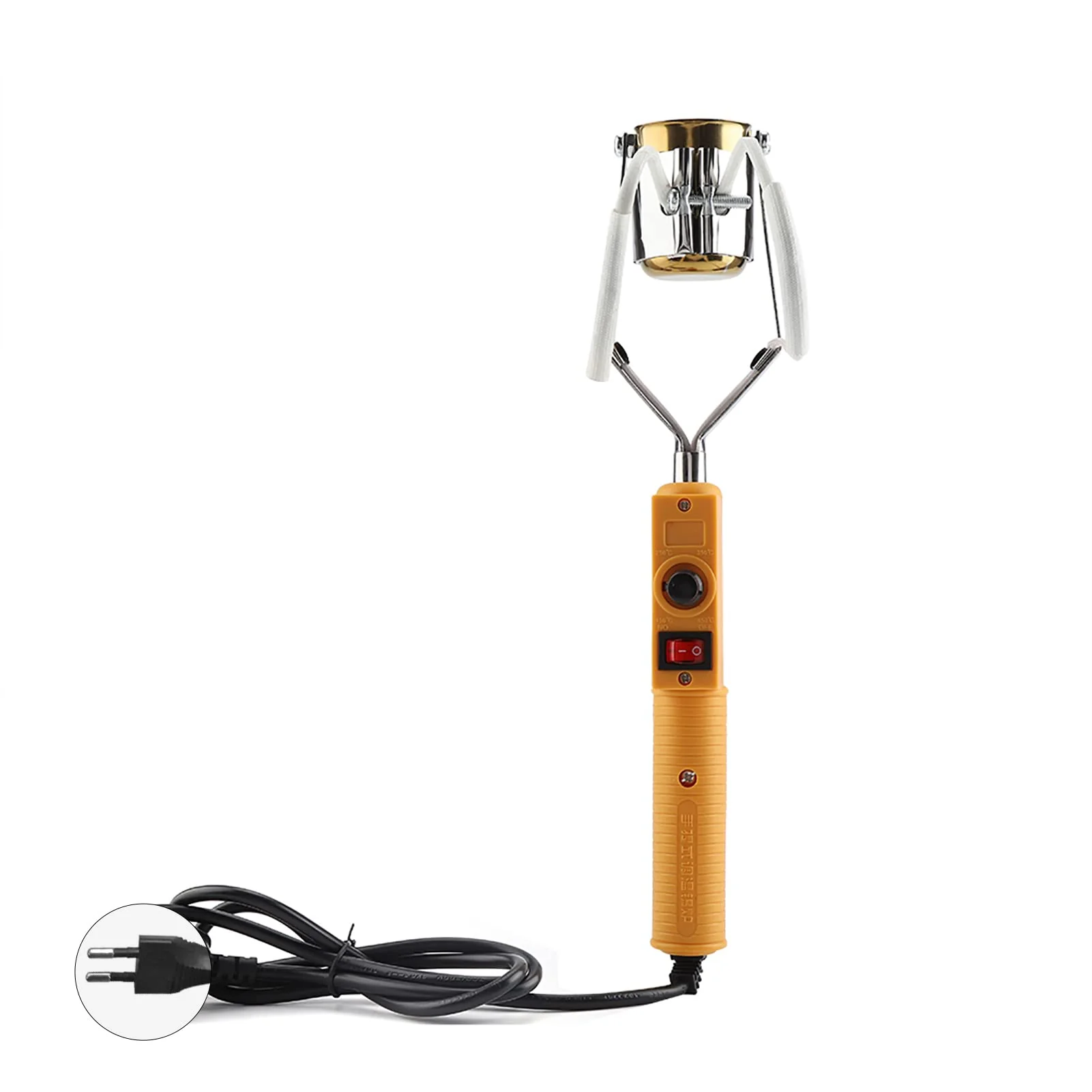 Naroote Portable Soldering Crucible, 180W Electric Powered Melting Tin Soldering Crucible, Tin Melting Pot with Temperature Manipulation, Lead Melting Pot (180 180 W, europäischer Standard 220 V - Image 7