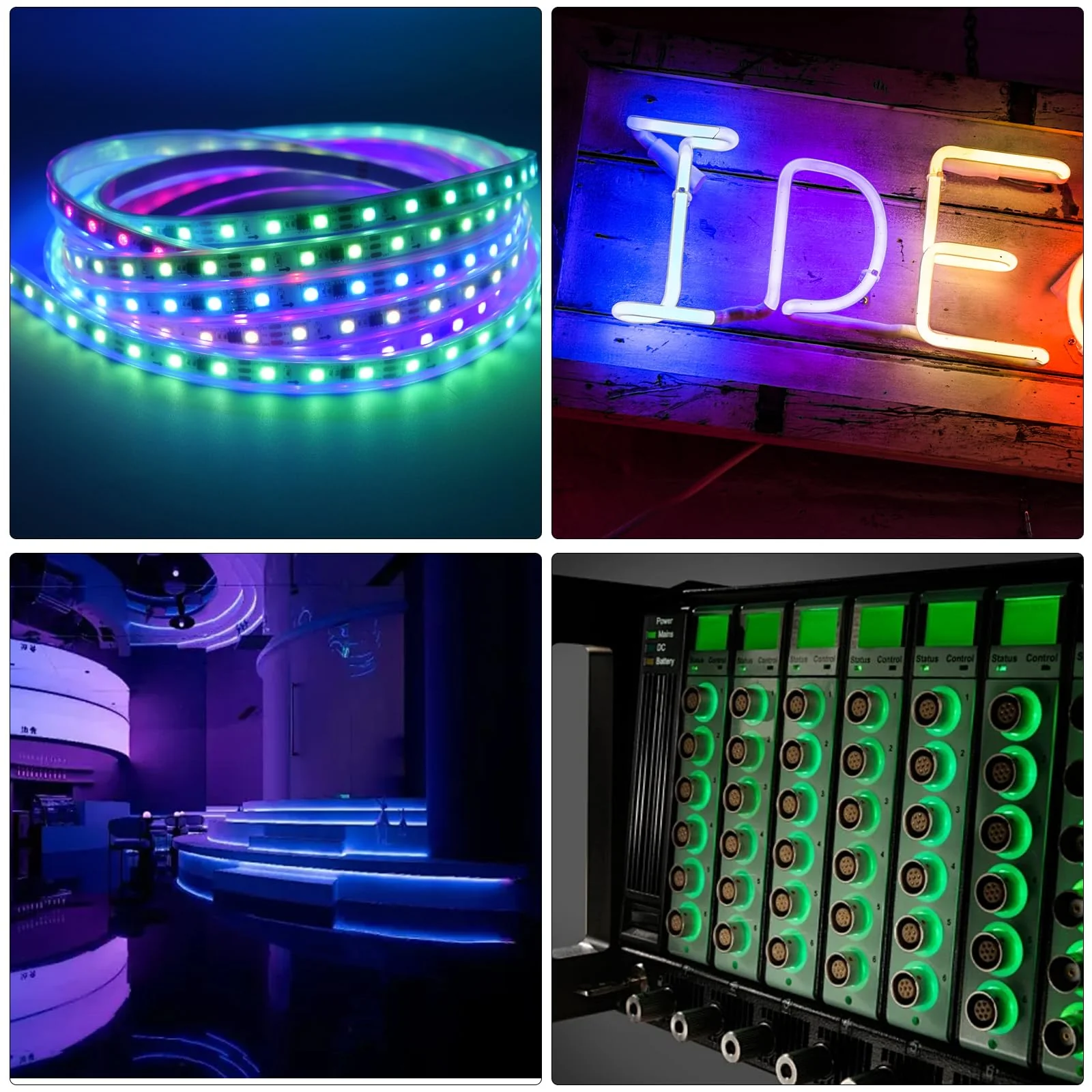 NCTNCX Pack of 100 Pre-Wired LED Diodes Light 12 V 100 Pieces 3 mm LED Mounting Rings Plastic 3 mm LEDs with 20 cm Cable (Red, Yellow, Blue, Green, White, Pack of 20) - Image 6