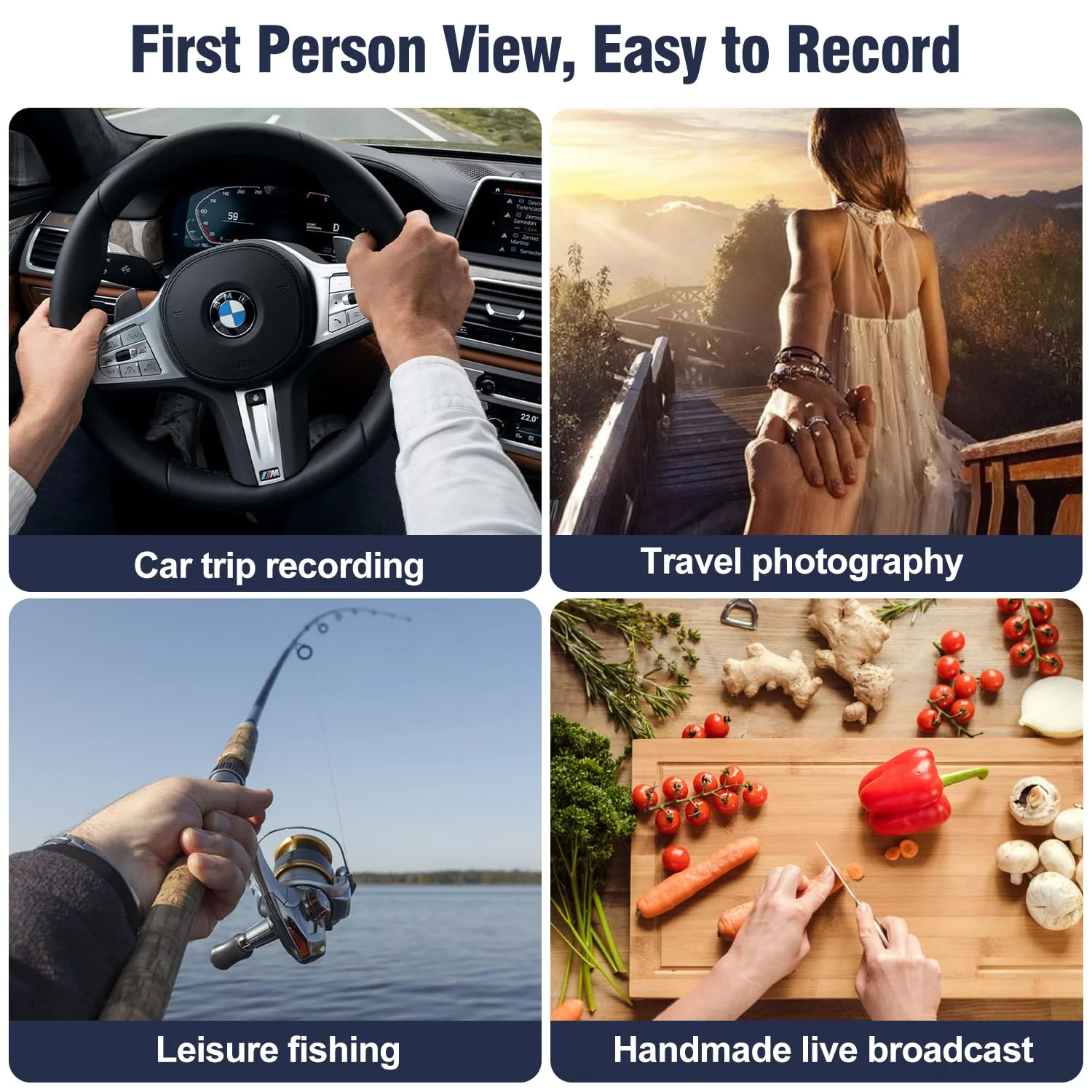 Neck Phone Holder for Recording, Neck Tripod for iPhone, Magnetic Neck Chest Mount, Hands-Free POV Cell Phone Necklace Holder for iPhone 15 14 13 12 Series and All Android Phones - Image 3