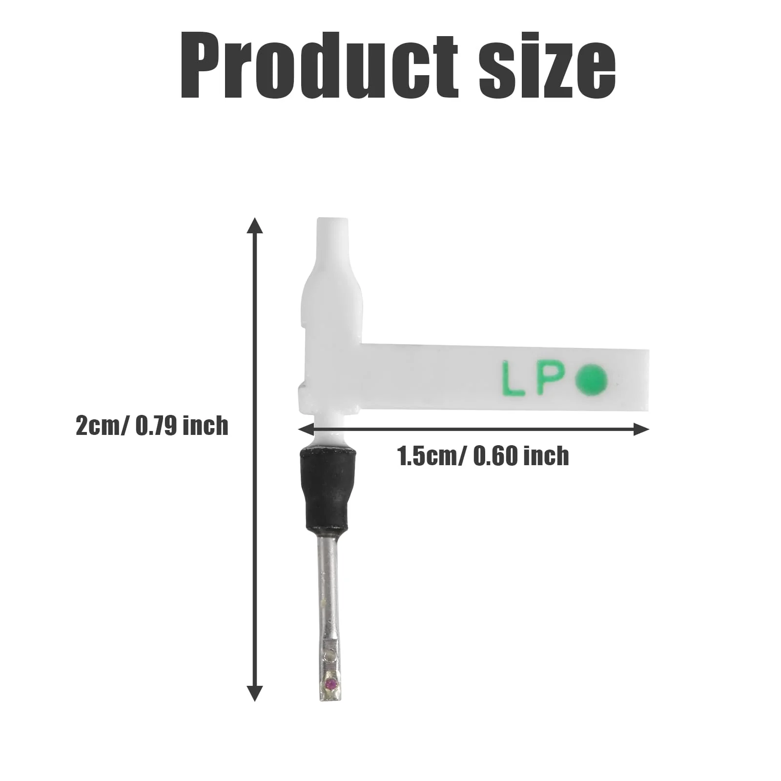 Needle Stylus for BSR, Double-sided Record Player Needle Replacement Record Player Stylus Turntable Stylus Phonograph Vinyl Needle Suitable for BSR ST-16, ST-17 - Image 2