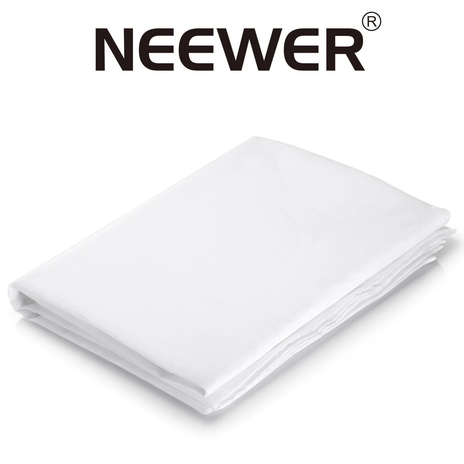 Neewer 20x5 feet/6x1.5 meters Polyester White Seamless Diffusion Fabric for Photography Softbox, Light Tent and DIY Lighting Modifier 1.5*6M - Image 2