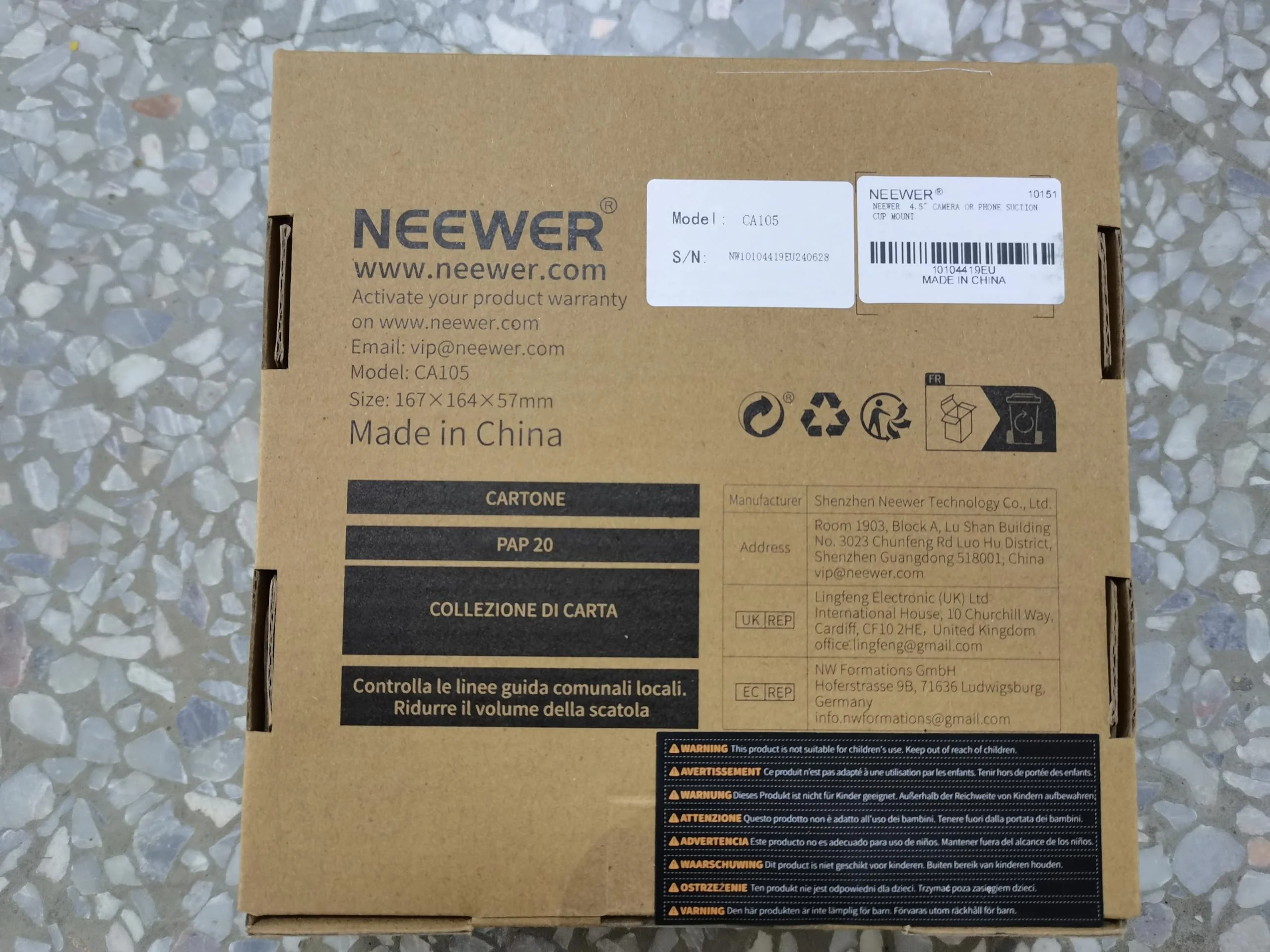 NEEWER 4.5" Suction Cup Camera Mount with Ball Head Magic Arm, 1/4" 3/8" ARRI Holes, Quick Release Car Mount with Phone Holder & Action Cam Adapter Compatible with iPhone DJI Insta360, CA105 - Image 8