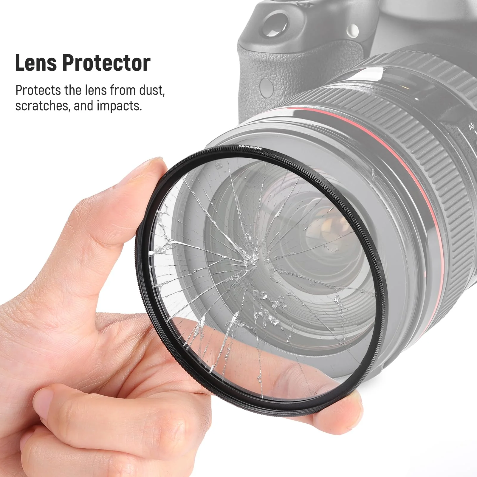 NEEWER 72mm MC UV Protection Filter with Lens Cap, Multi Resistant Nano Coatings/HD Optical Glass/Water Repellent/Scratch Resistant/Aluminum Alloy Ultra Slim Frame/Ultraviolet Filter UV w/Lens Cap - Image 5