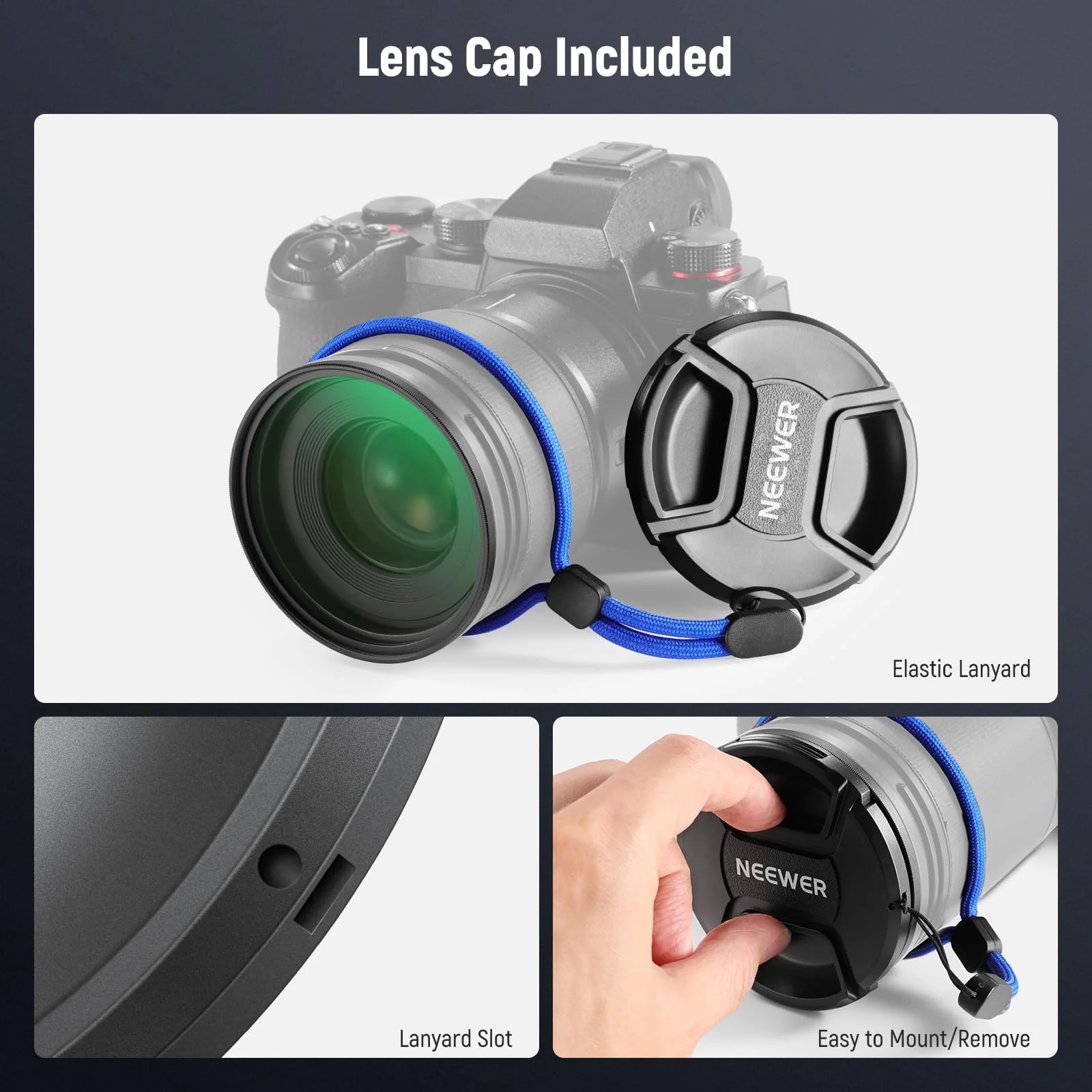 NEEWER 72mm MC UV Protection Filter with Lens Cap, Multi Resistant Nano Coatings/HD Optical Glass/Water Repellent/Scratch Resistant/Aluminum Alloy Ultra Slim Frame/Ultraviolet Filter UV w/Lens Cap - Image 7