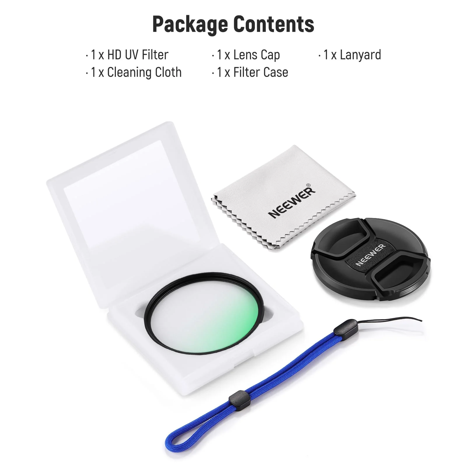 NEEWER 72mm MC UV Protection Filter with Lens Cap, Multi Resistant Nano Coatings/HD Optical Glass/Water Repellent/Scratch Resistant/Aluminum Alloy Ultra Slim Frame/Ultraviolet Filter UV w/Lens Cap - Image 8