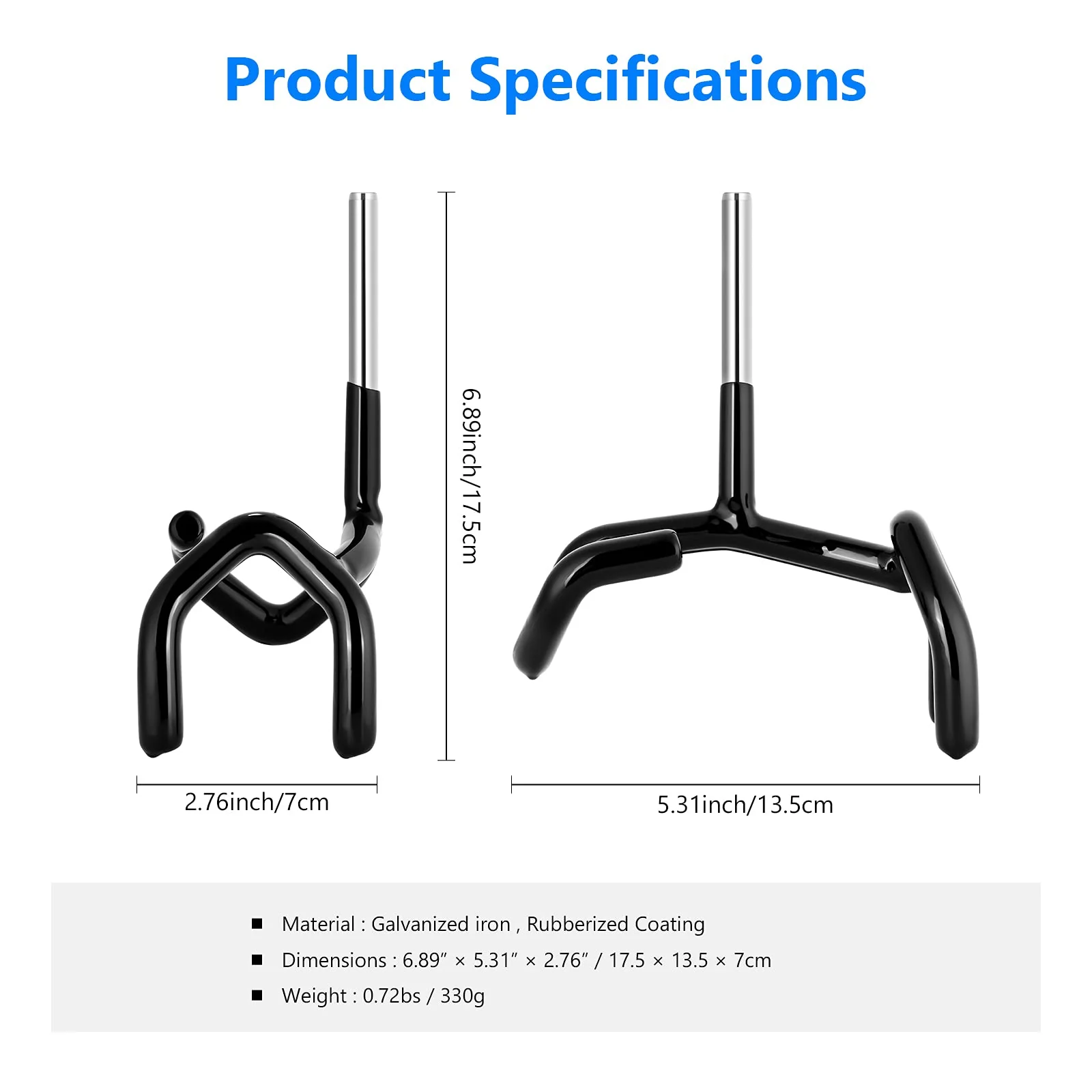 NEEWER Metal Microphone Boom Support Holder for C-Stands and Mic Stands, Black CM-NA-1(Black) - Image 3