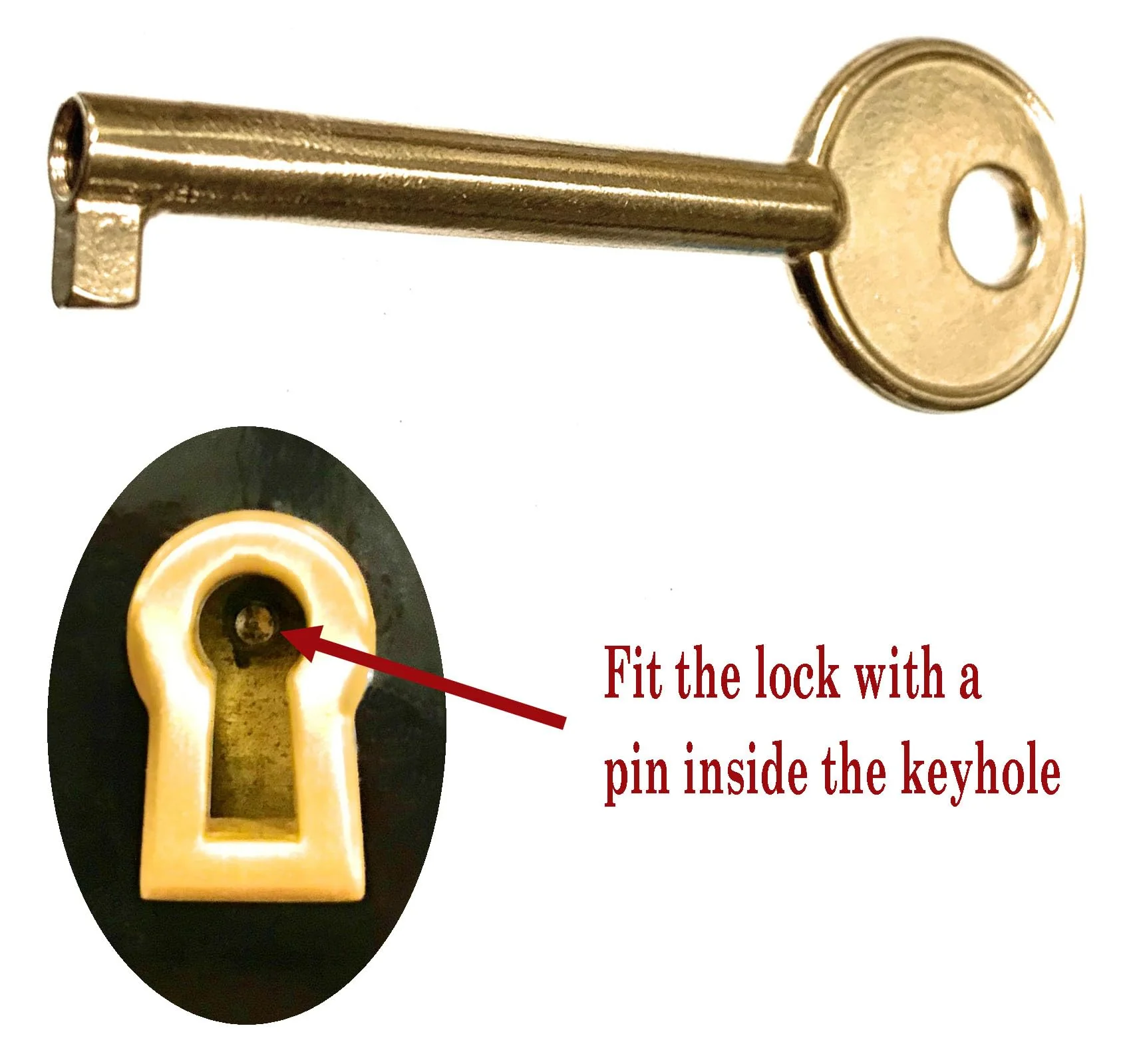 NeoPRO Generic Piano Lock Key (Steinway New York Grand) Steinway New York Grand - Image 3