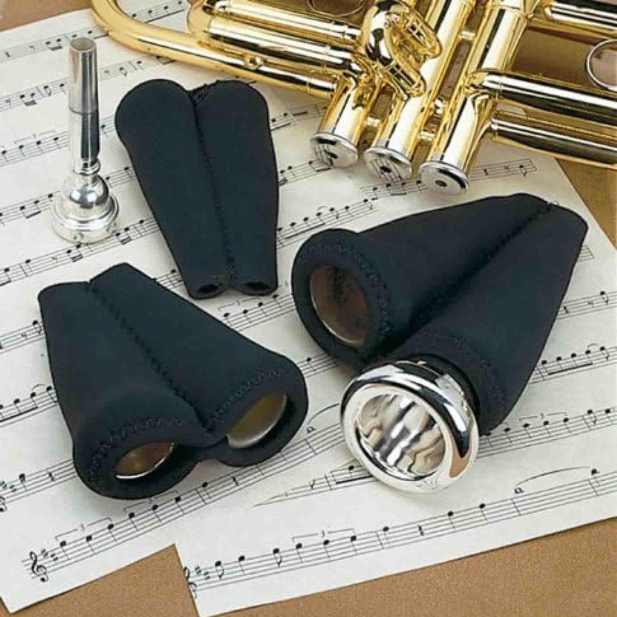 Neotech Pucker Pouch Trombone Mouthpiece (2901122),black Medium - Image 2