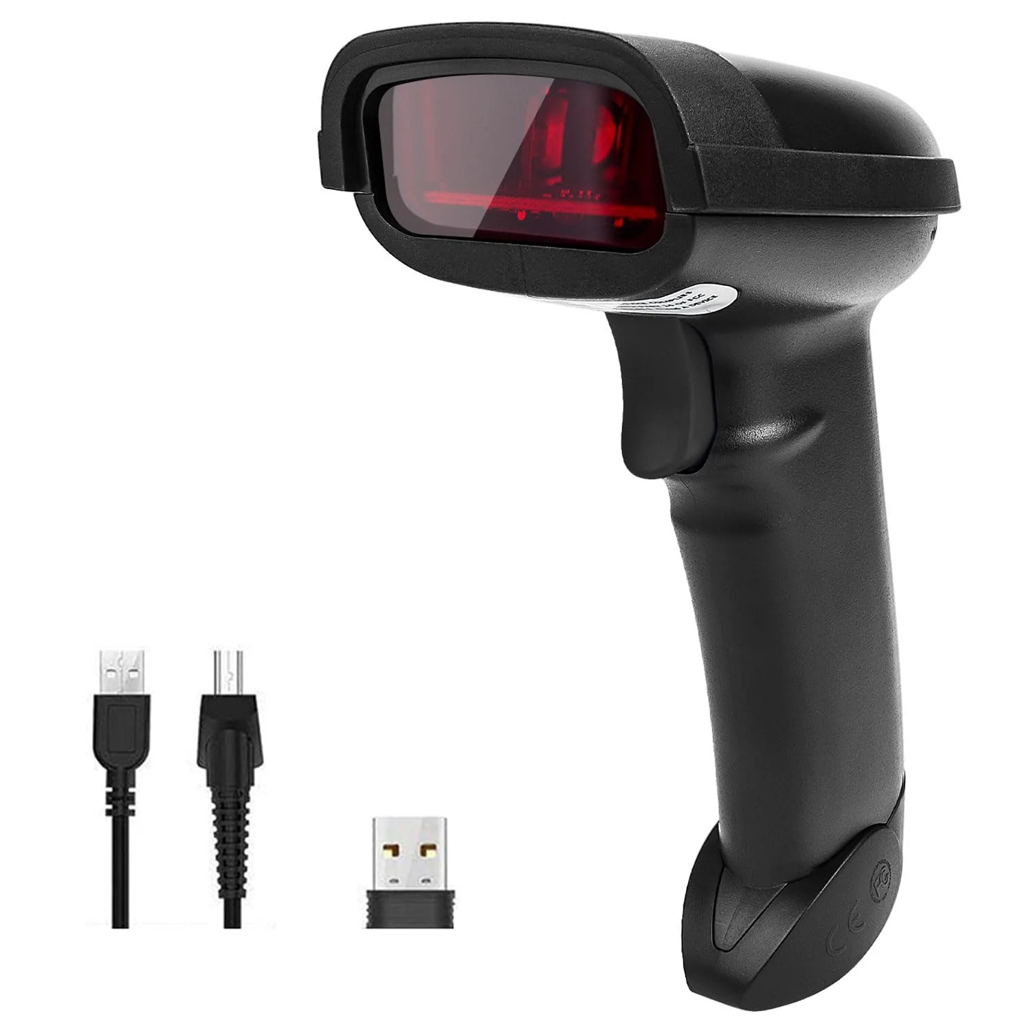 NETUM Wireless Barcode Scanner, 2 in 1 2.4G Wireless & USB Wired 1D Laser Barcode Reader Handheld Bar Code Reader Cordless Rechargeable Bar Code Scanner for Computer MAC Laptop (NT-1698W) NT-1698W - Image 9