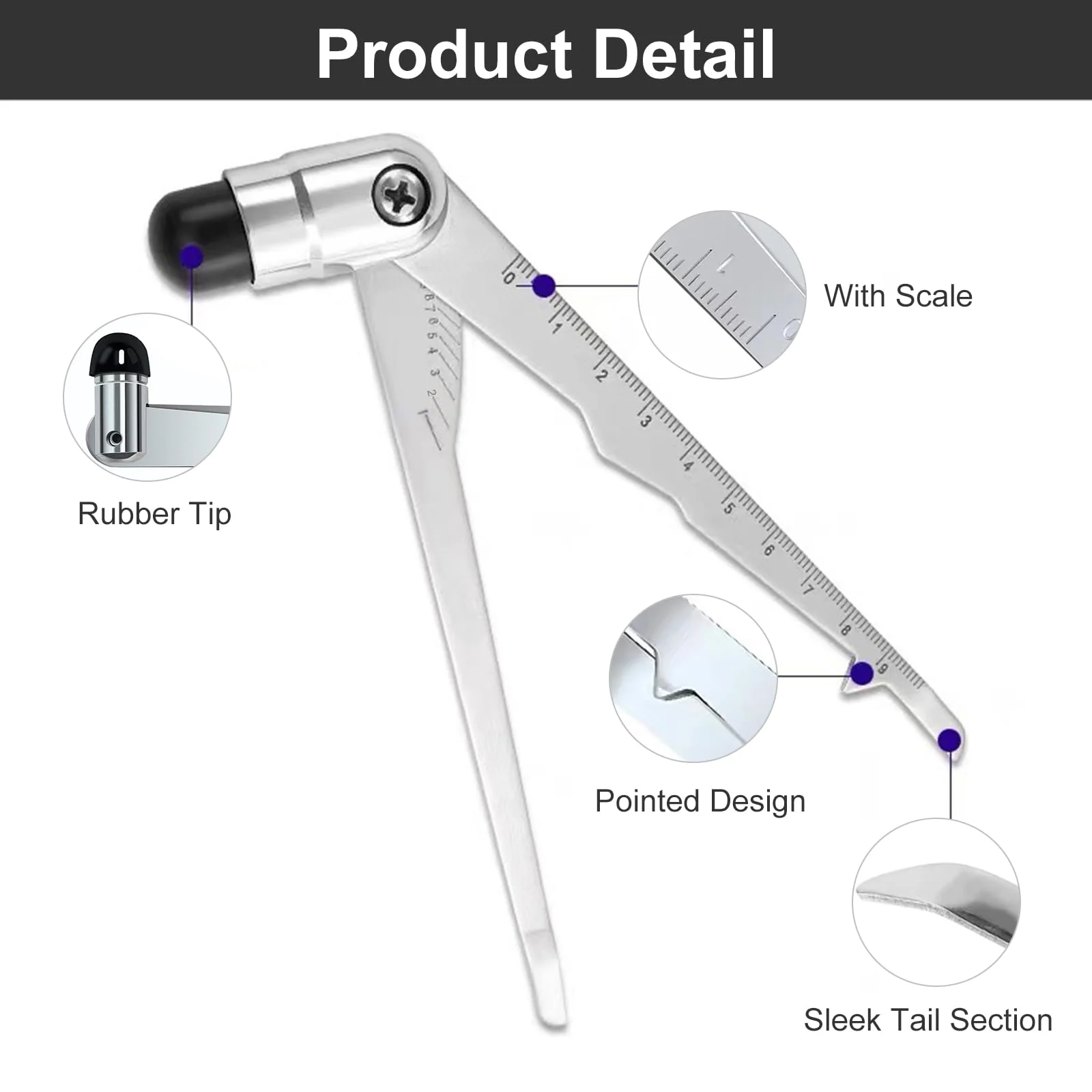 Neurological Reflex Hammer, Neuro Reflex Hammer, Neurological Hammer, Percussion Reflex Hammer, Percussion Muscle Reflex Hammer, Neurological Reflex Hammer for Skin Reflexes and Surface Reactions - Image 4