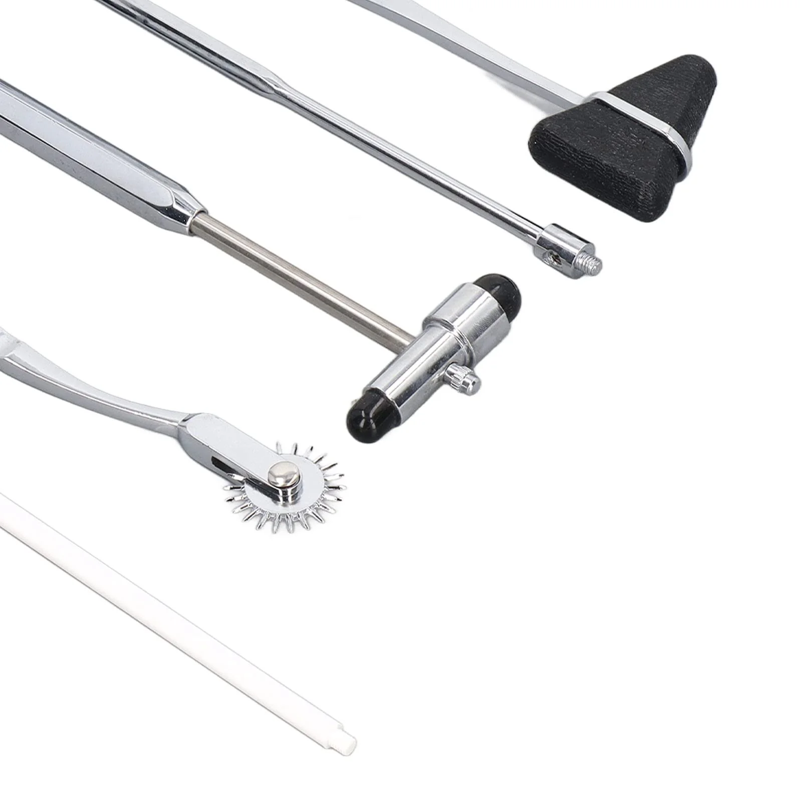 Neurological Reflex Hammer Set, 5 Pieces, Medical Neurological Hammer Set Made of Stainless Steel, Multifunctional Portable Reflex Hammer for Examination of the Nervous System - Image 7
