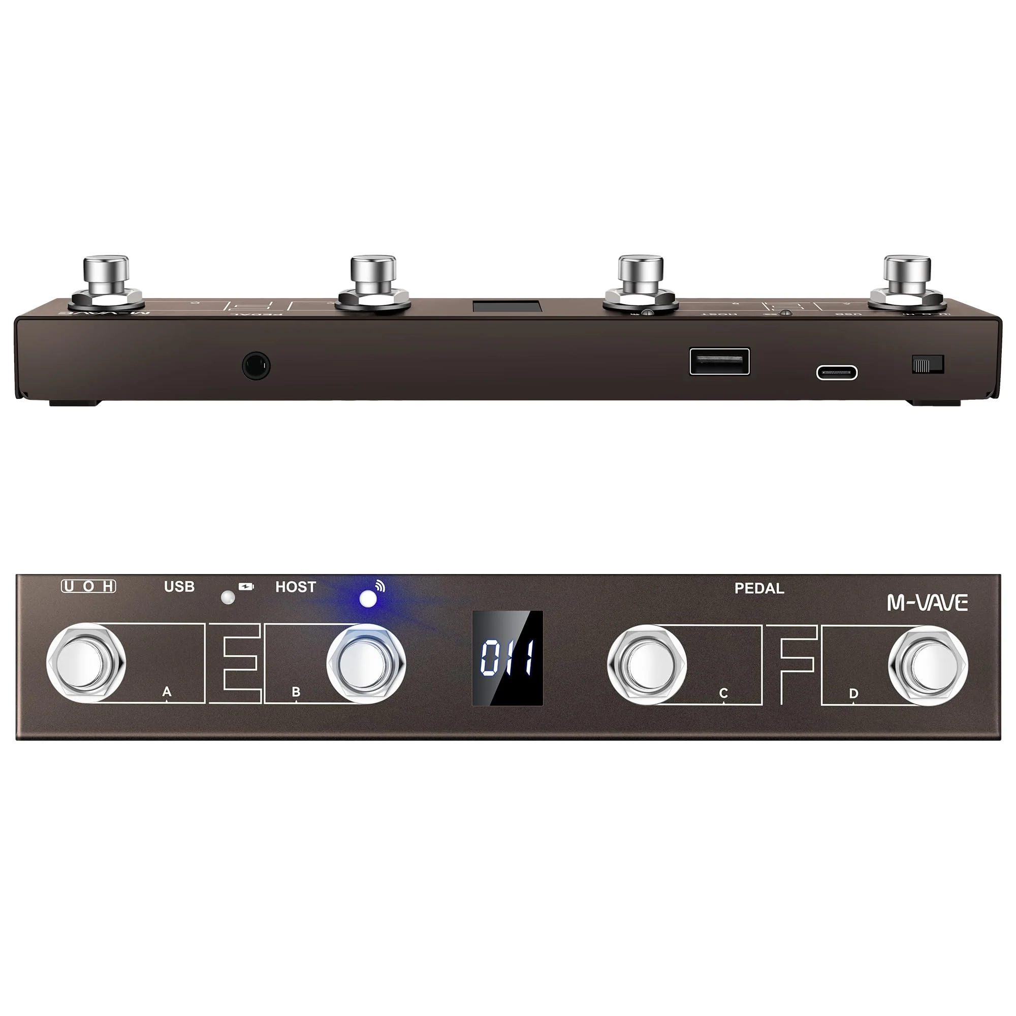NEW Chocolate Plus Wireless Midi Controller Keyboard 4 Buttons Foot Switch Supports MIDI Host Interface Control - Image 3
