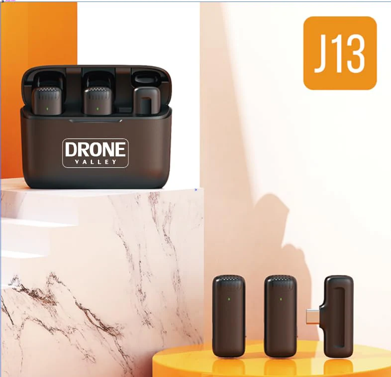 New Wireless Microphone Kit For the DJI Smart Controller/Phone/Computer/Action Camera - Drone Valley Gear - Image 4