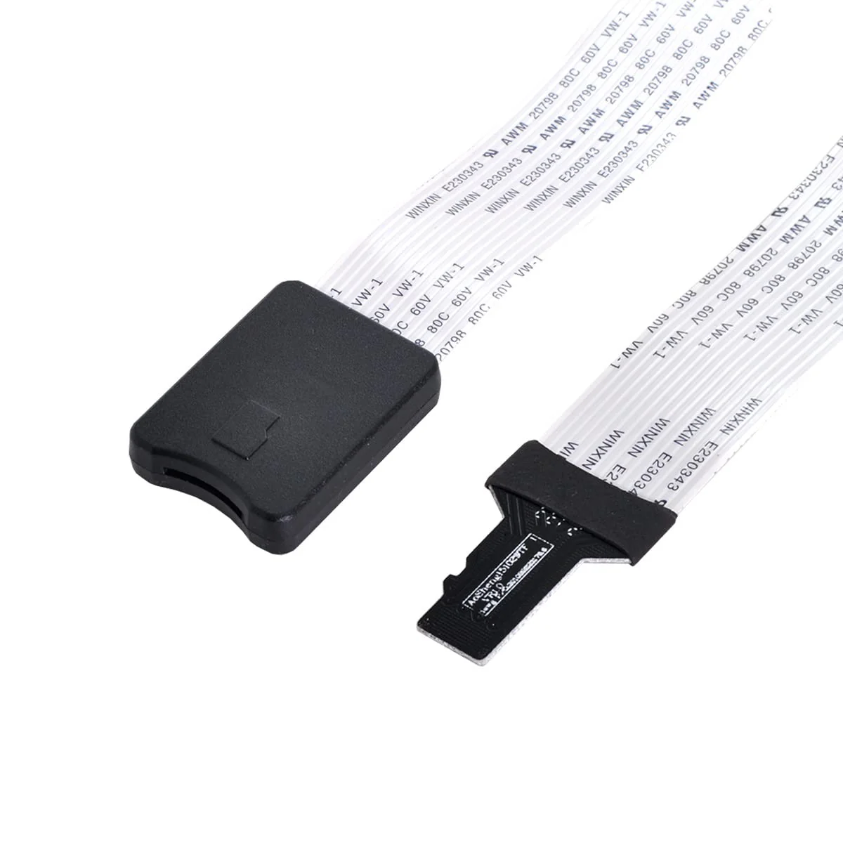NFHK Micro-SD TF Memory Card Kit Male to TF Female Extension Soft Flat FPC Cable Extender 25cm - Image 6