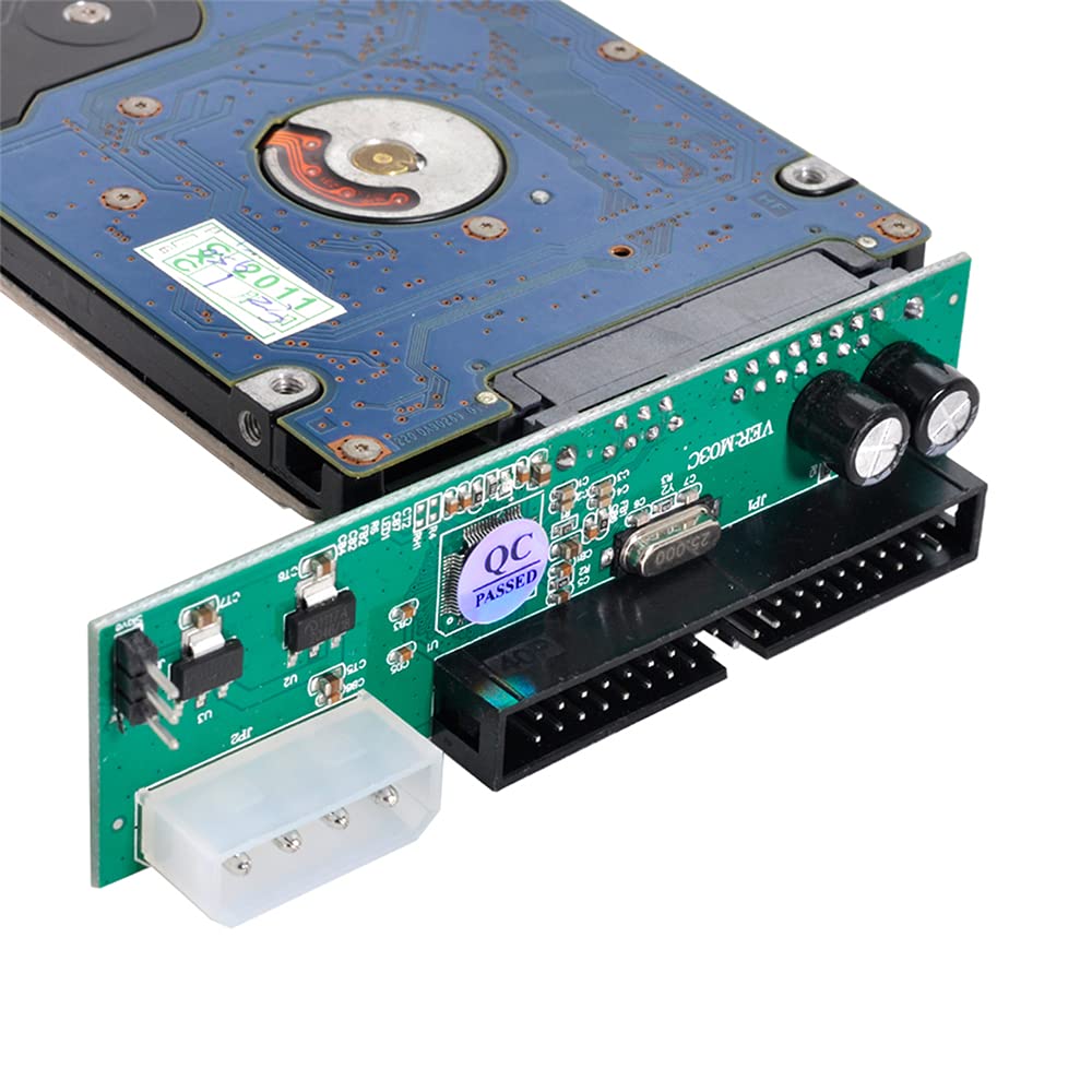 NFHK SATA Disk to IDE/PATA 40Pin Motherboard Converter Adapter PCBA for Desktop & 2.5 3.5" Hard Disk Drive 3.5INCH SATA Disk to IDE Host - Image 3