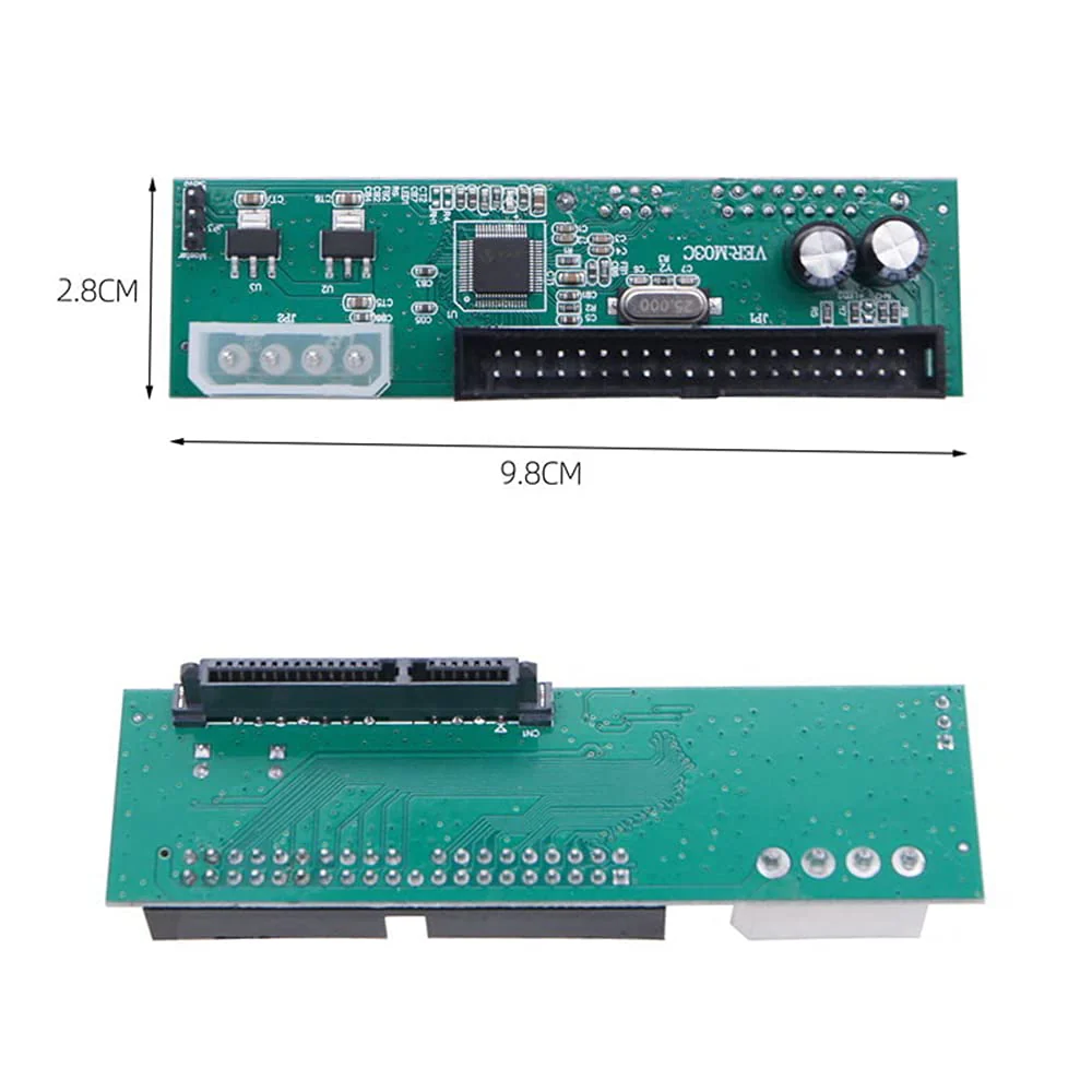 NFHK SATA Disk to IDE/PATA 40Pin Motherboard Converter Adapter PCBA for Desktop & 2.5 3.5" Hard Disk Drive 3.5INCH SATA Disk to IDE Host - Image 8