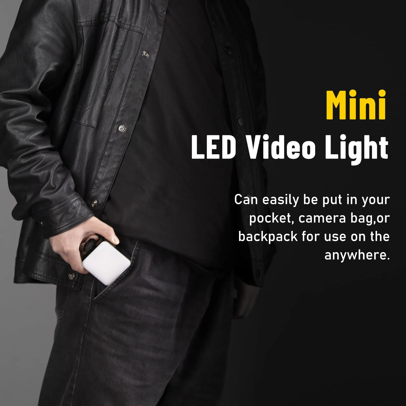 NiceFoto RGB Video Lights, 360° Full Color LED Video Light with 3 Cold Shoe Mounts, 2500K-9000K, CRI 96+, 18 Scene Modes, Magnetic RGB Camera Light for Vlog Filming, TikTok, Live, Photography - Image 8