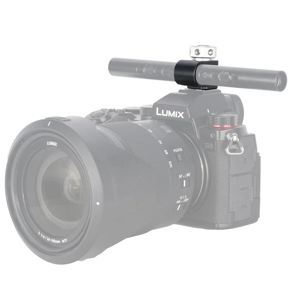 NICEYRIG 15mm Single Rod Holder Camera Hot Shoe Mount 15mm Rod Rail Support for Follow Focus, EVF Mount - 478 - Image 7