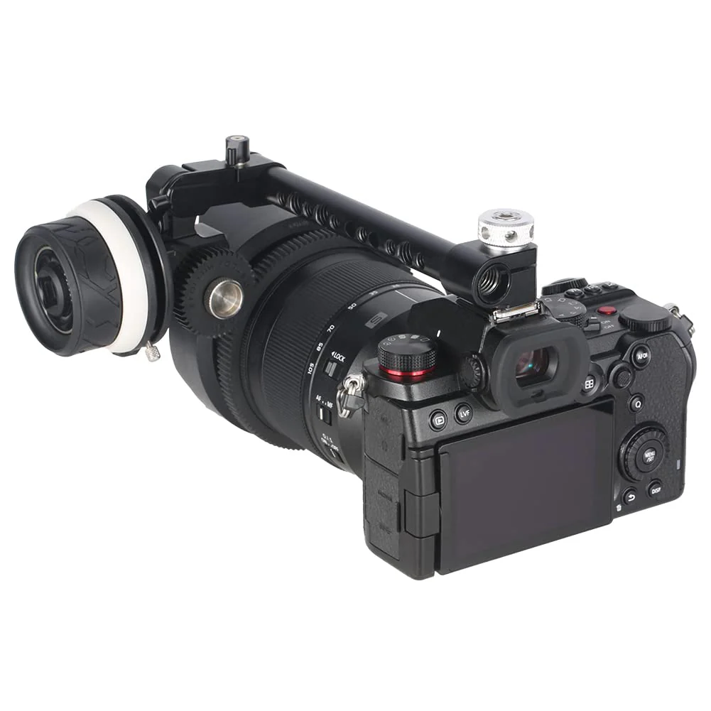 NICEYRIG 15mm Single Rod Holder Camera Hot Shoe Mount 15mm Rod Rail Support for Follow Focus, EVF Mount - 478 - Image 8