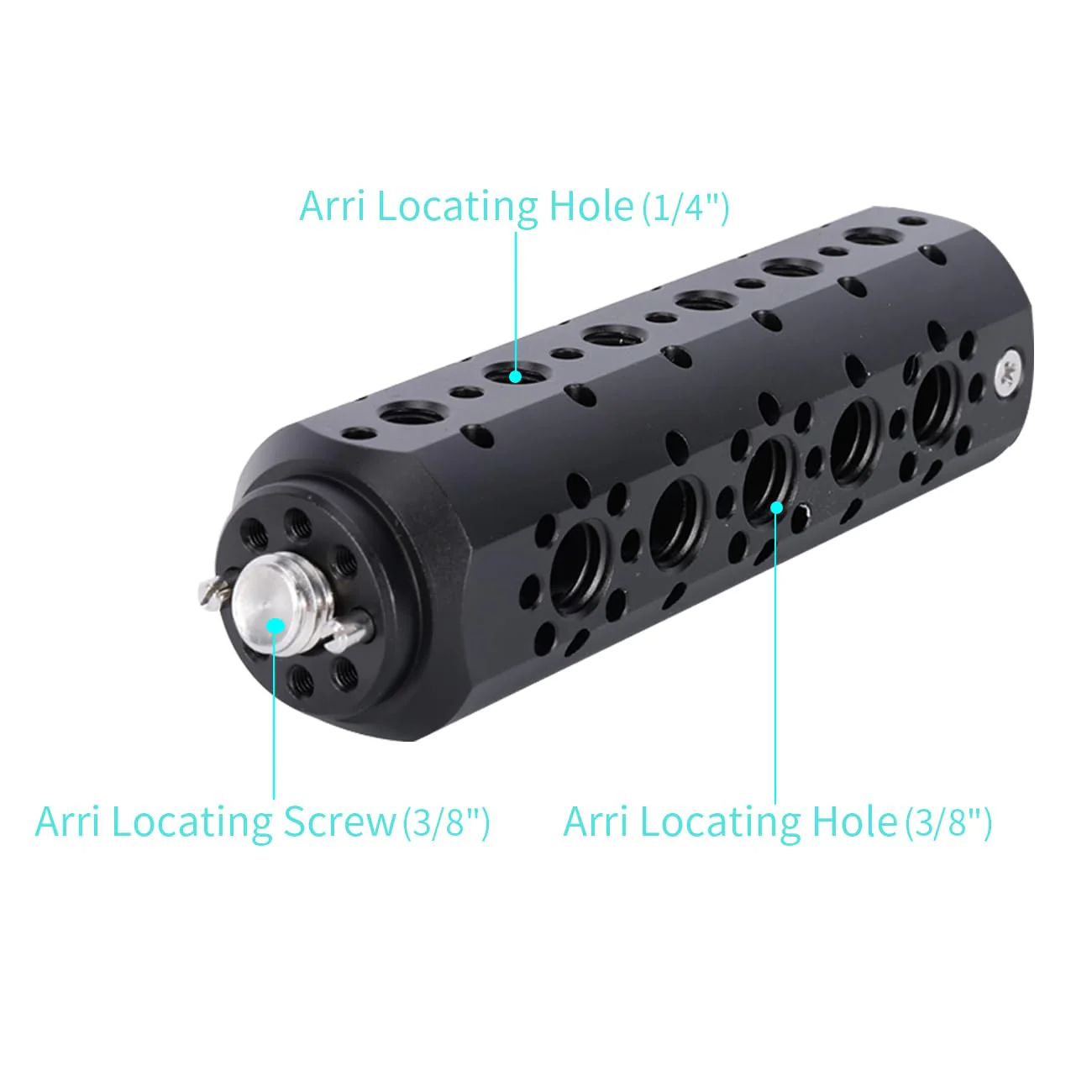 NICEYRIG Cheese Mounting Plate Camera Accessory Extension Handle Grip for ARRI Mount, Steady Video Support Stabilizer Camera Handgrip for DIY Accessories - 600 - Image 3