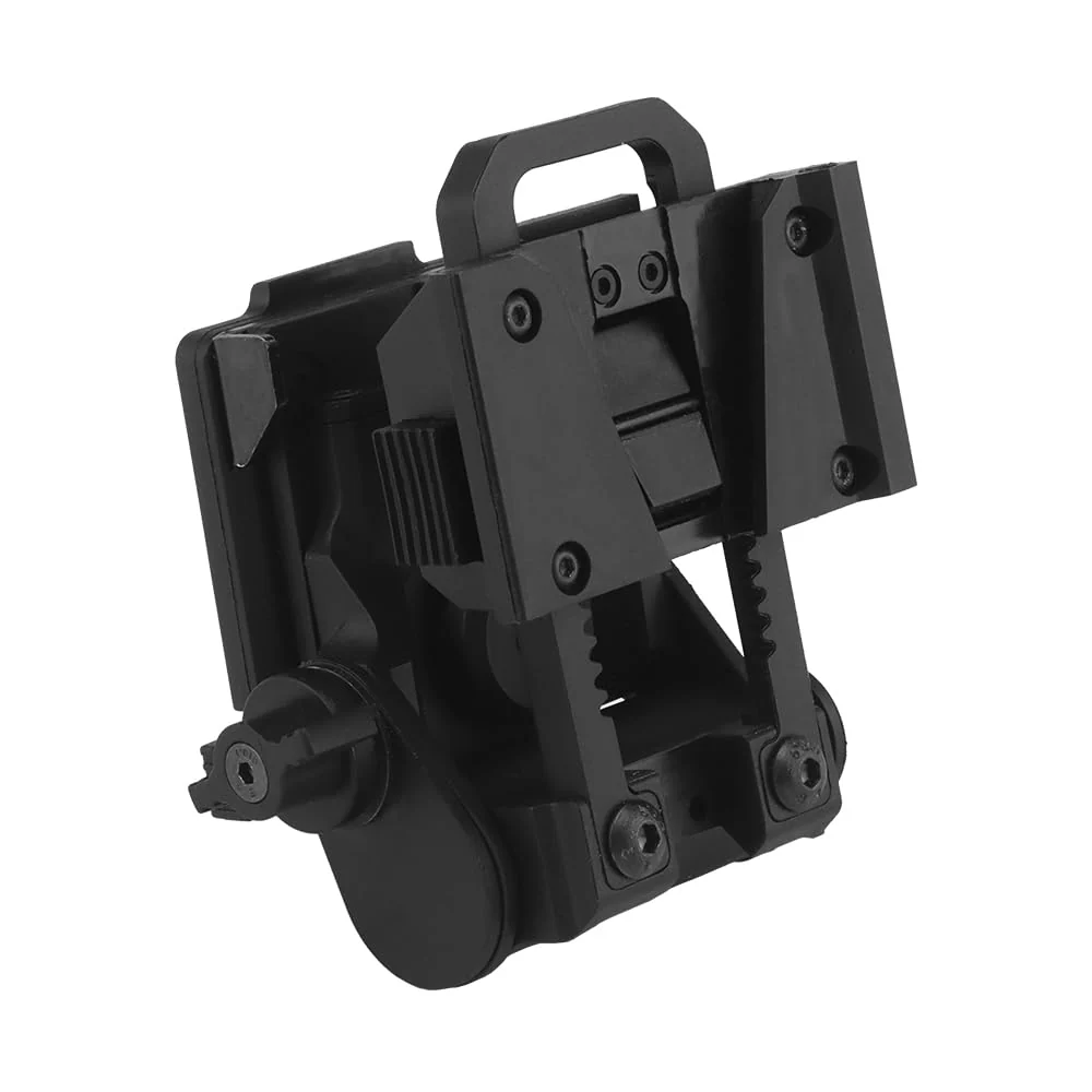 Night Vision Goggle L4G24 Mount,Airsoft Helmet Nylon NVG Mount for PVS15 PVS18 PGPNVG18 Night Vision Goggle Black - Image 5