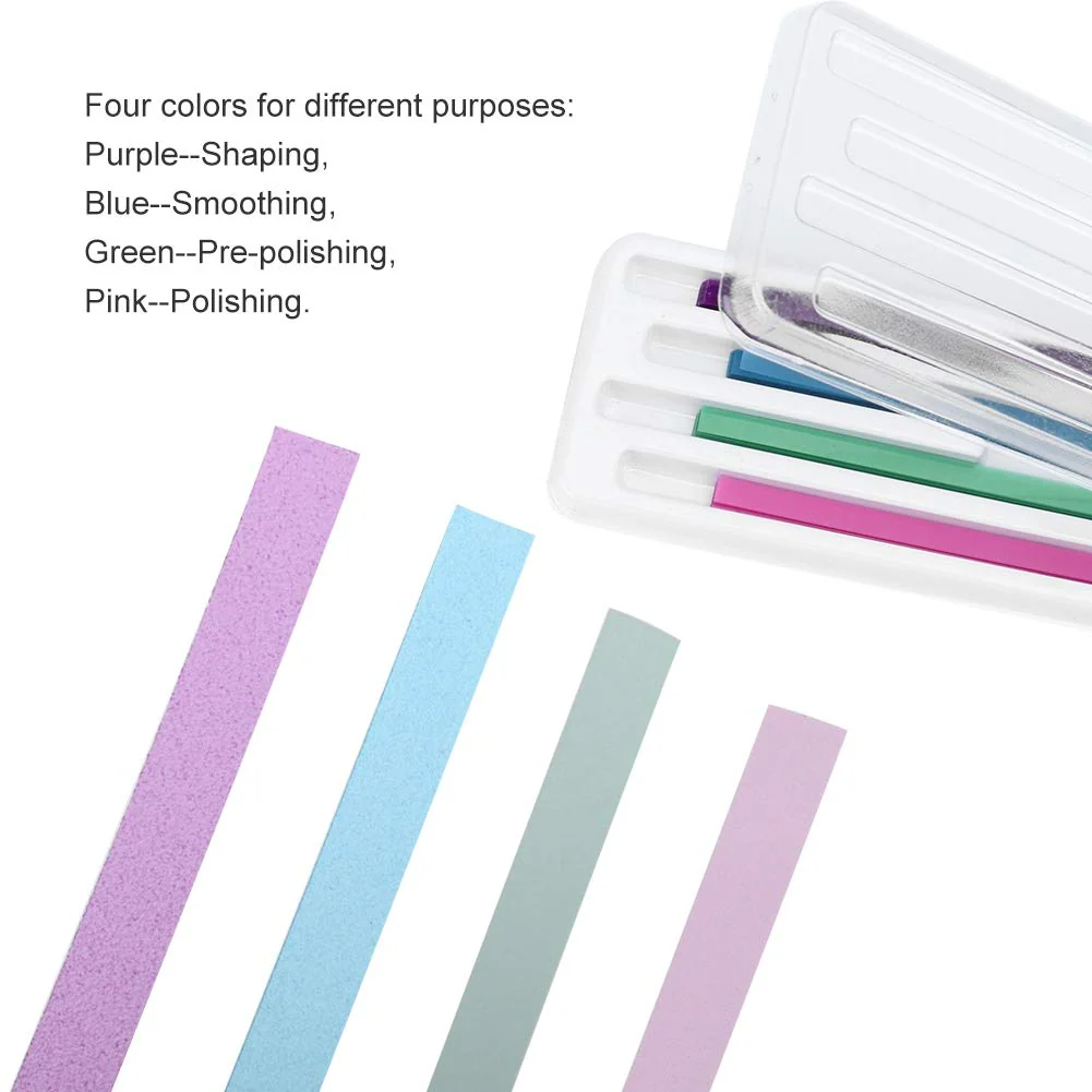 Nikou Dental Sanding Belts, 60pcs/Pack Tooth Sandpaper Versatility Belts Polishing Shiny Surface Contouring Tool Kit for Polishing Teeth - Image 7