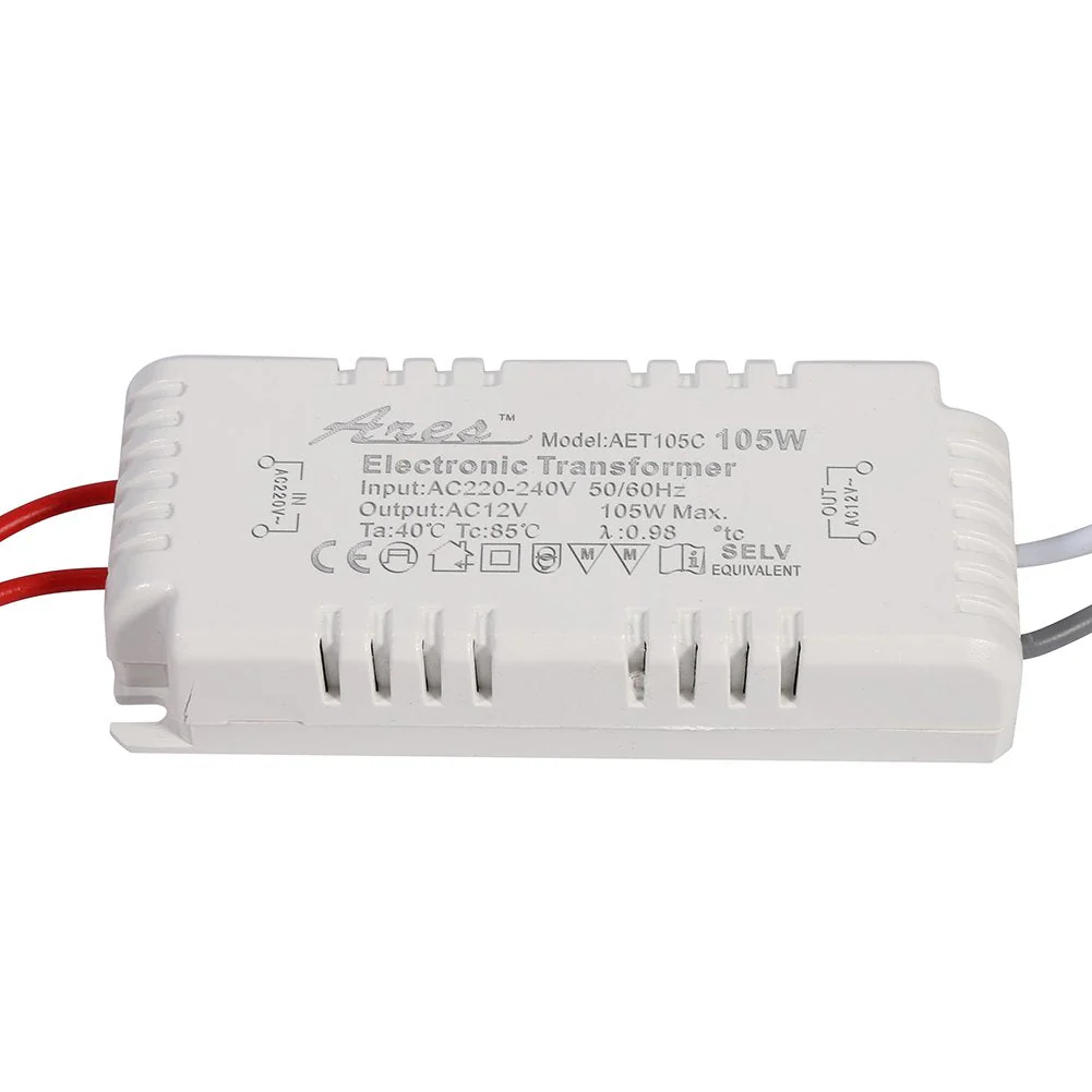 Nikou Electronic Transformer 105W Voltage 220V to 12V for Halogen Light 220V-12V Bulb Driver Power Supply Voltage Converter New - Image 2