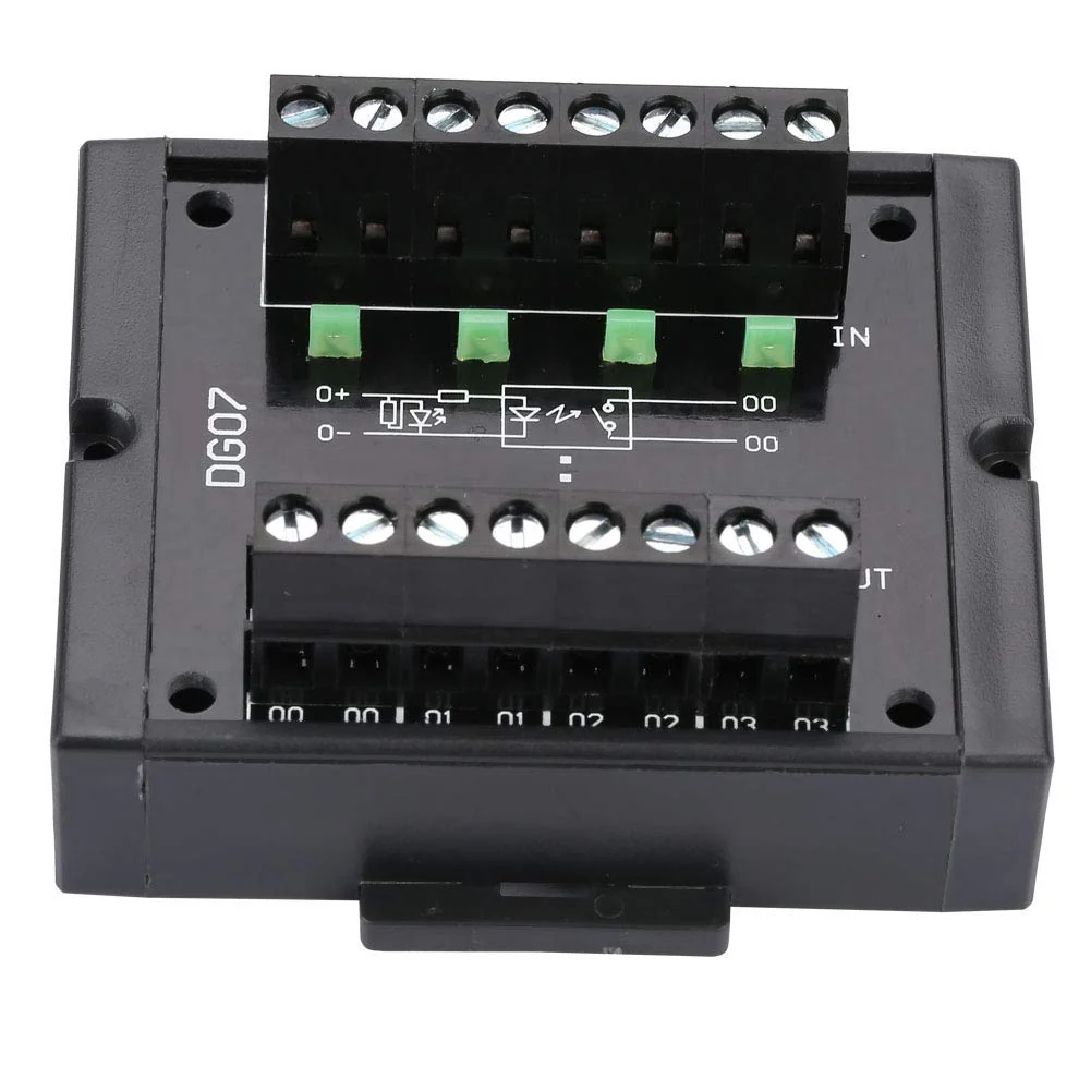 Nikou Level Converter, High Stability 10-28V Logic Level Converter, 4-Channel NPN to PNP Level Conversion with Two Lines DG07 - Image 5