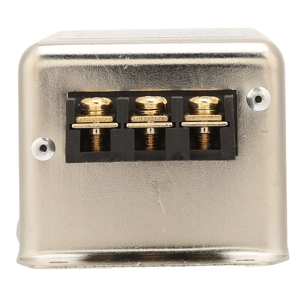 Nikou Mains Filter, 115V/250V 10A 50/60Hz Single Pole/Two-Pole EMI Filter Connector for Most Digital Devices - Image 8