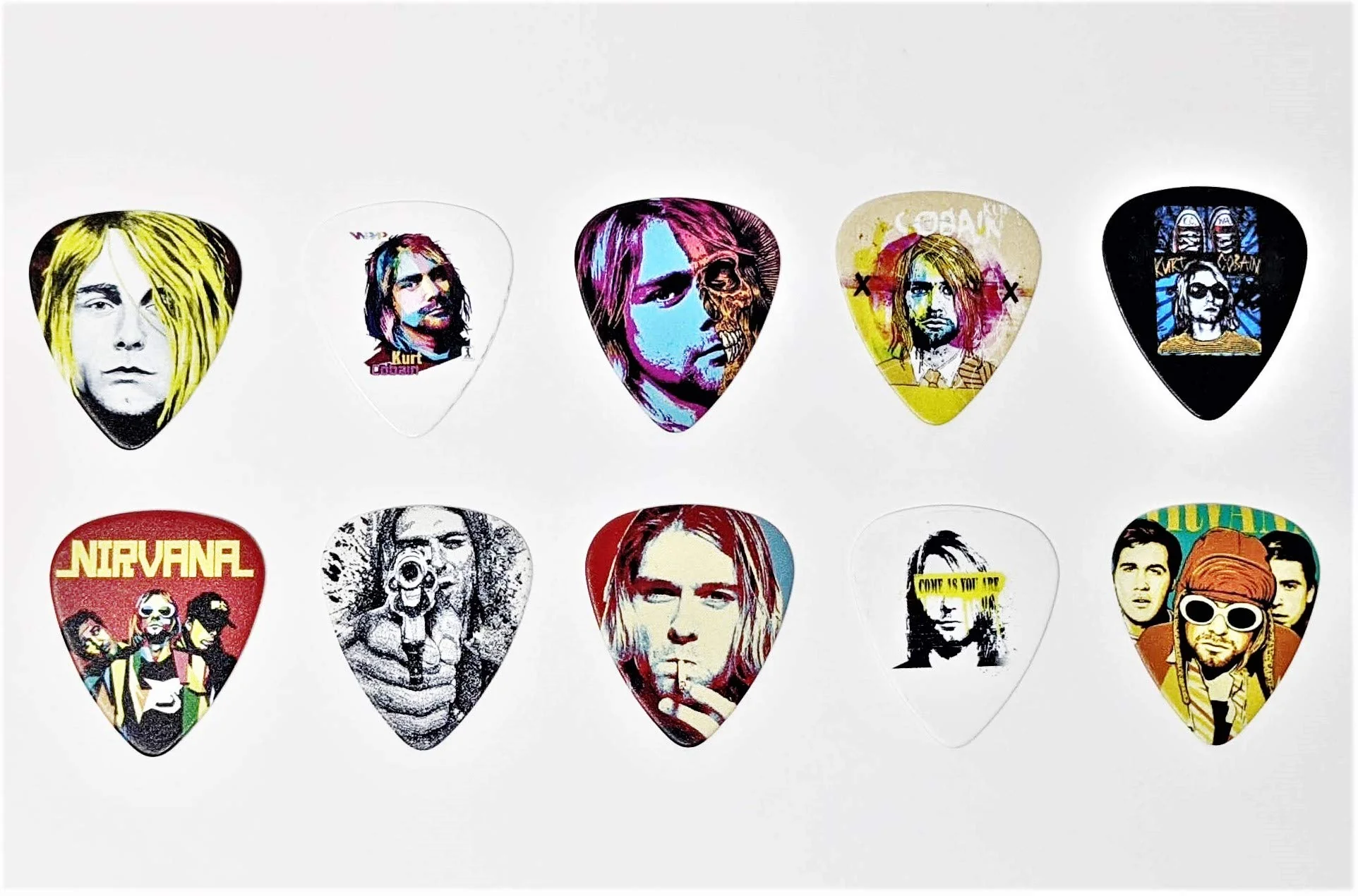 Nirvana | Kurt Cobain Guitar Picks (10 picks in a pack) - Image 7