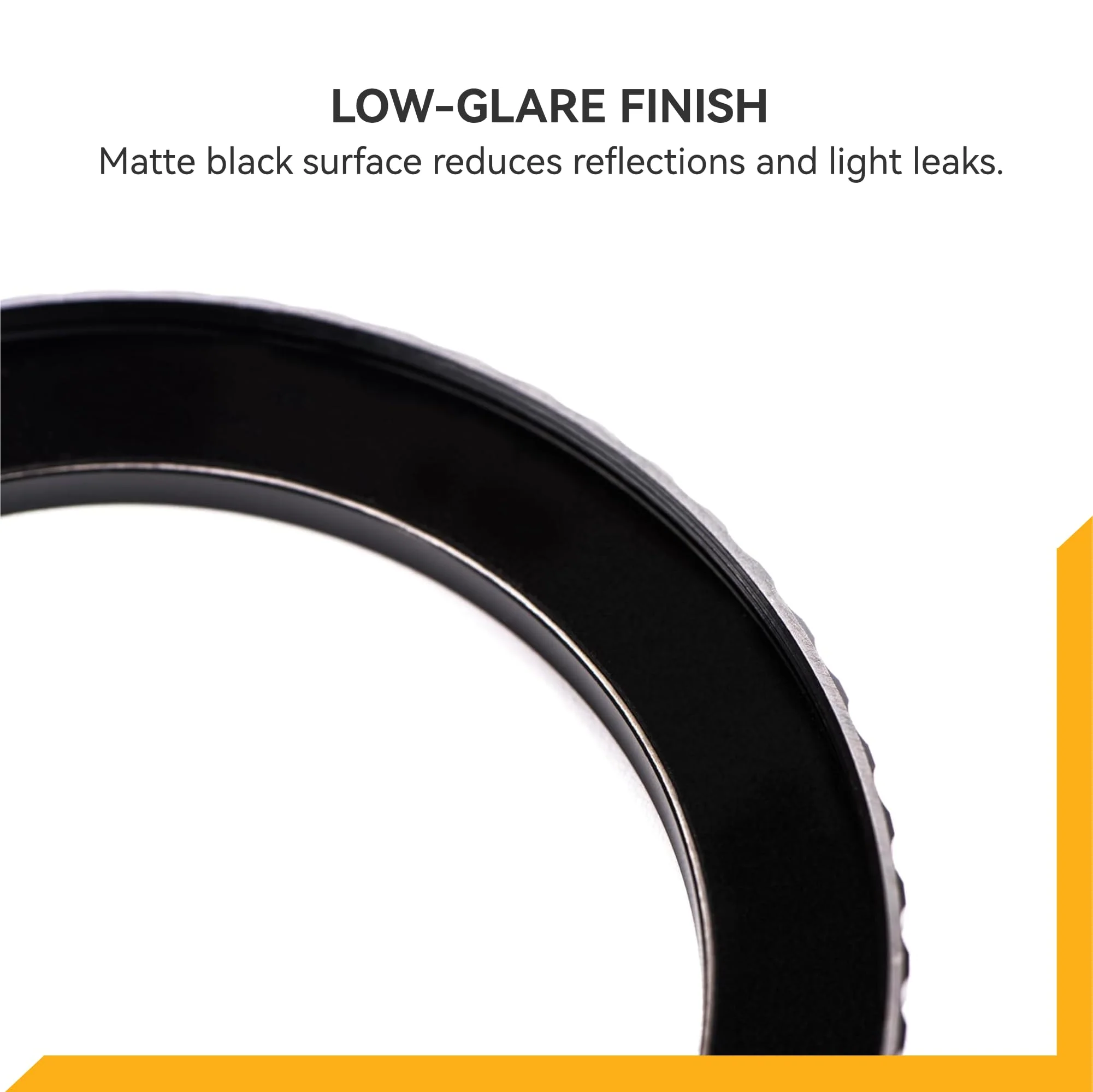 NiSi - Brass Pro 67mm to 82mm Step-Up Ring - Threaded Stepping Adapter Ring, 67mm Male Lens Attachment 82mm Female Filter and Accessory Thread - Matte Black Finish to Prevent Reflections, Brass Alloy 67-82mm - Image 6