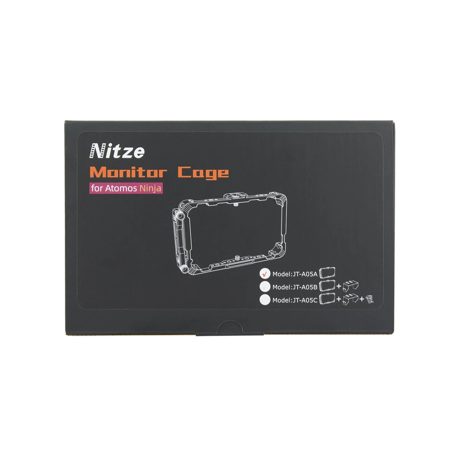 Nitze Cage for Atomos Ninja/Ninja Ultra/Ninja V/Ninja V Plus/Zato Connect/Shinobi, with HDMI Cable Clamp, Built-in NATO Rail and Cold Shoe - JT-A05A - Image 8