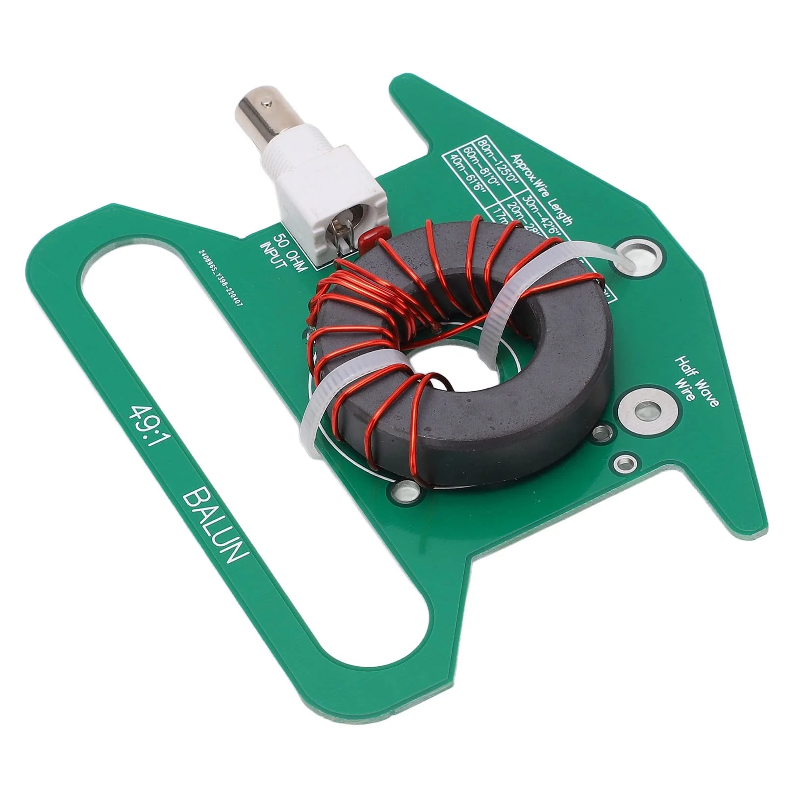 No Tune End Fed Half Antenna Module Shortwave Radio Balun Antenna Balanced to Unbalanced Transformer 535MHz - Image 9