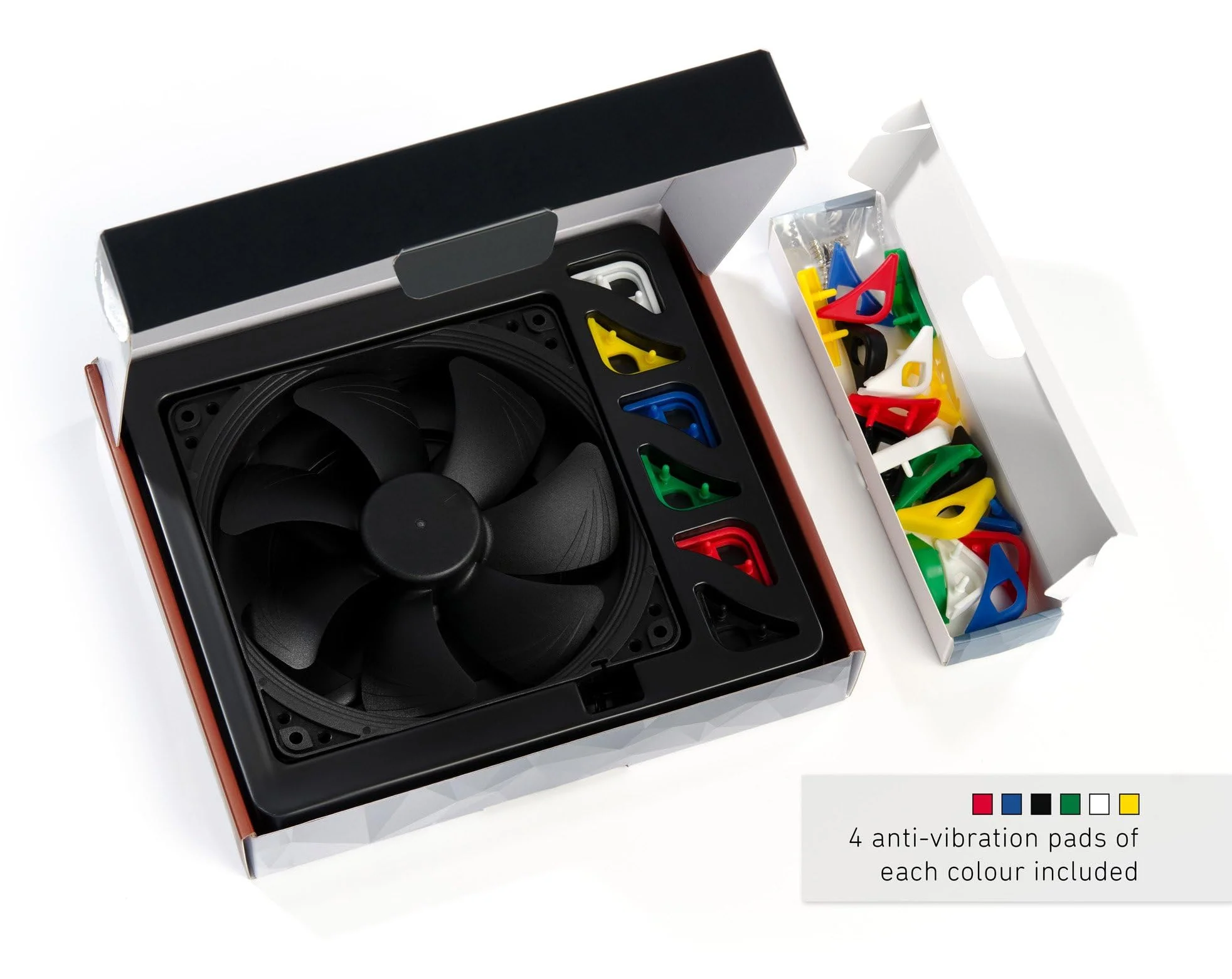Noctua NF-A14 PWM chromax.Black.swap, Premium Quiet Fan, 4-Pin (140mm, Black) pack of 1 - Image 4