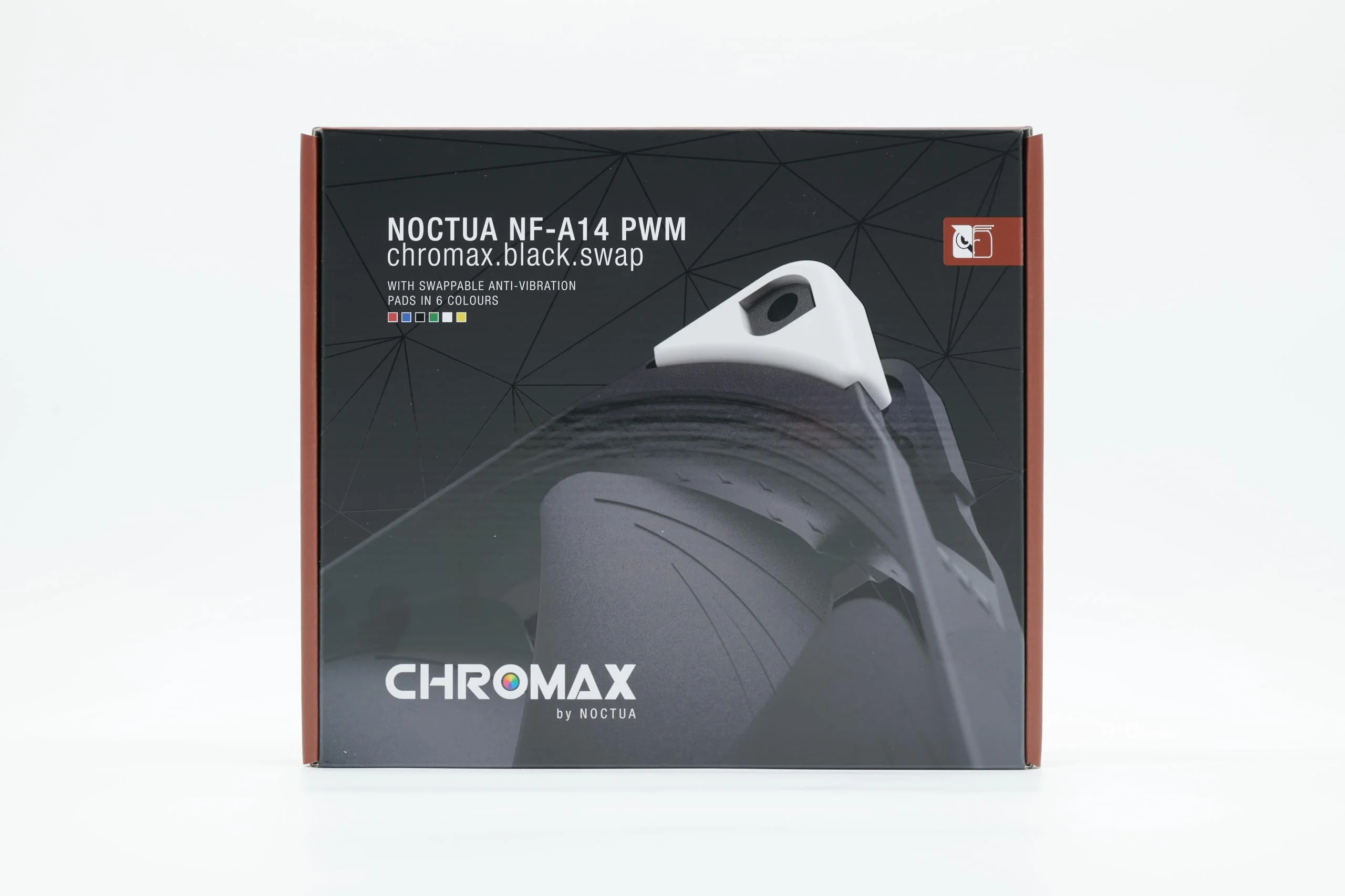 Noctua NF-A14 PWM chromax.Black.swap, Premium Quiet Fan, 4-Pin (140mm, Black) pack of 1 - Image 6