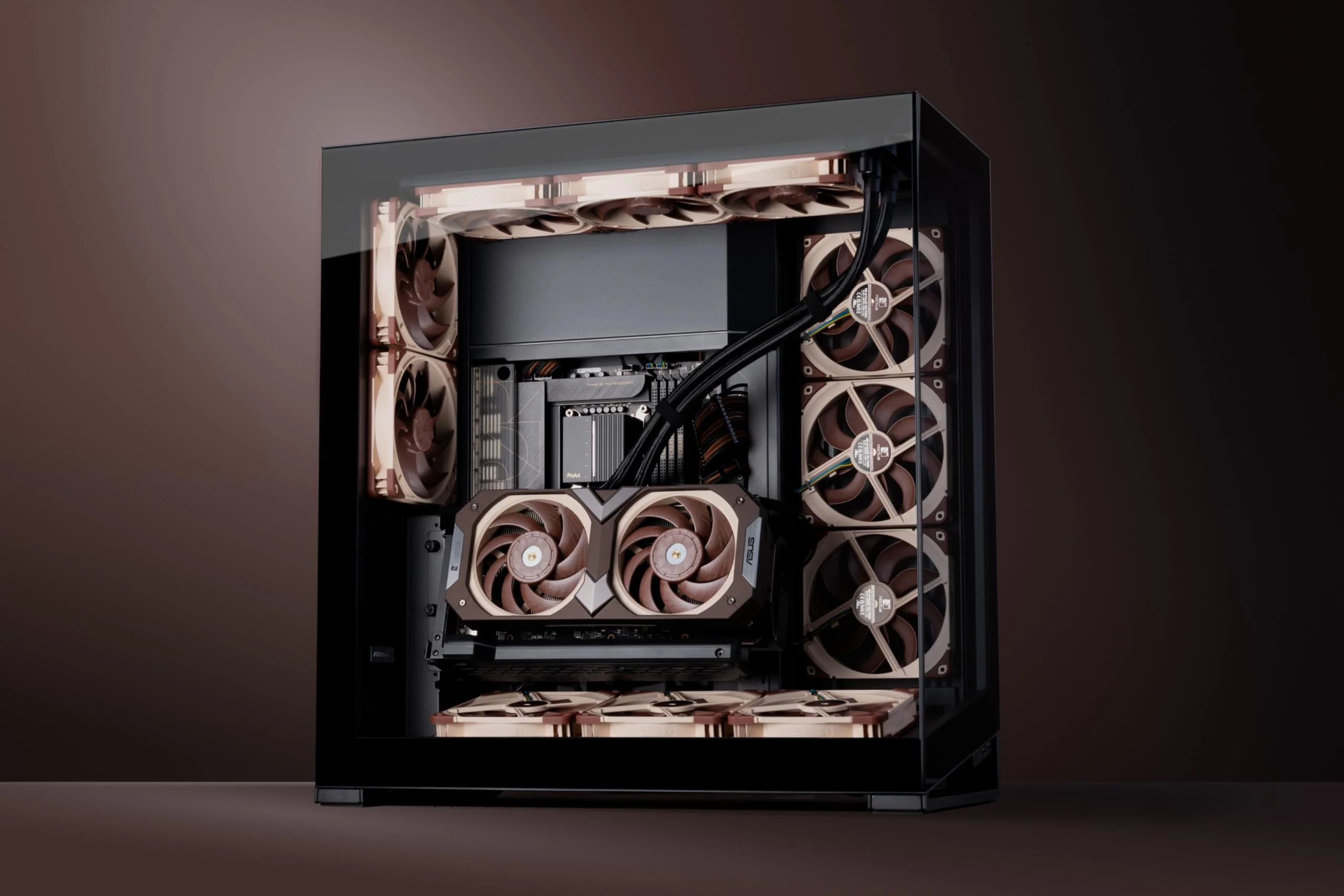 Noctua NF-A14x25 G2 PWM Premium Quality Quiet 140mm PC Fan 4-Pin (Brown) - Image 6