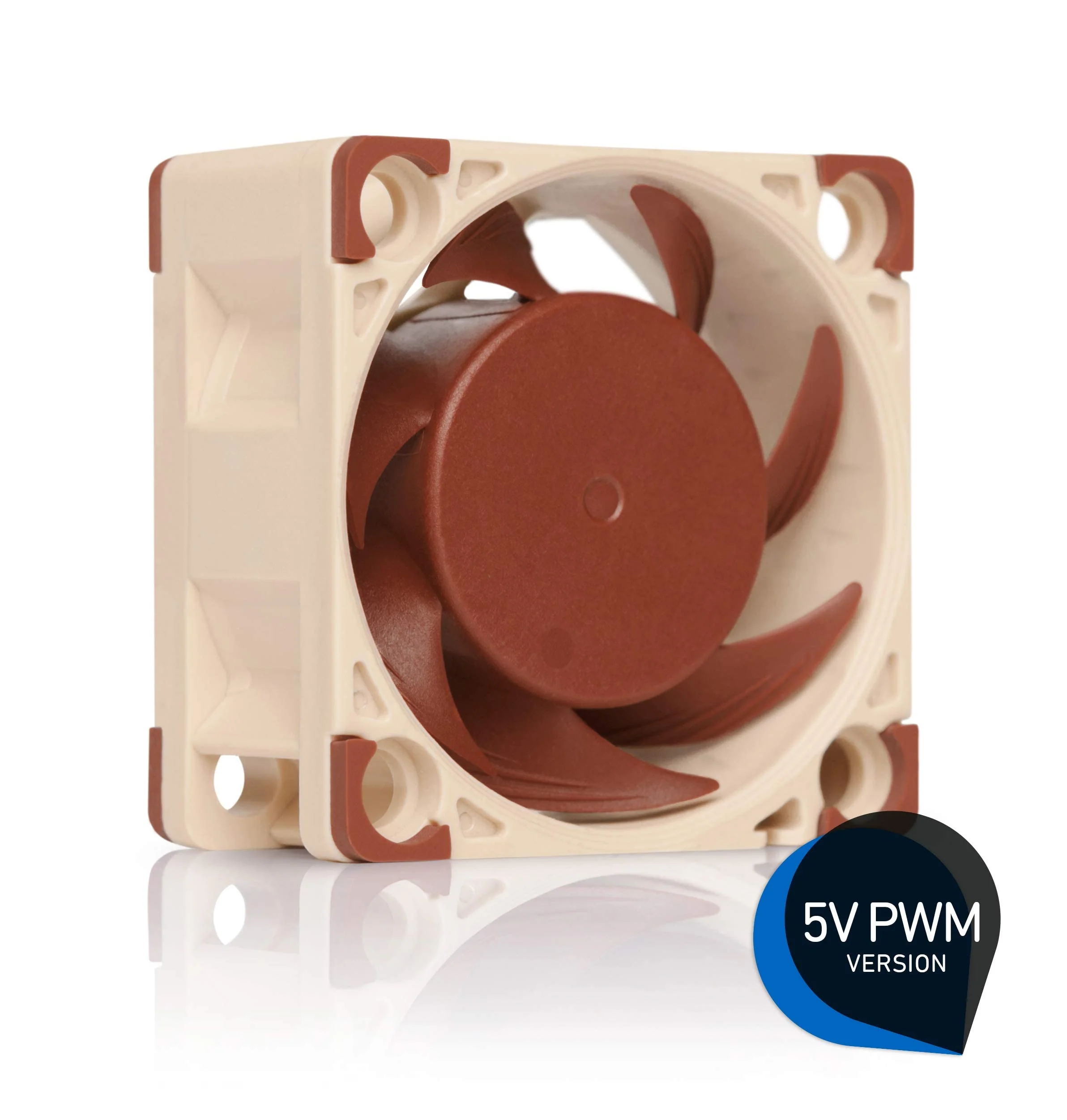 Noctua NF-A4x20 5V PWM, Premium Quiet Fan, 4-Pin, 5V Version (40x20mm, Brown) 40x20mm 5 Volt PWM - Image 2