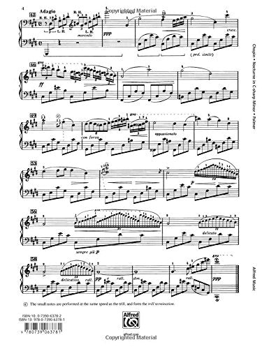 Nocturne in C-sharp minor (Posth.): Sheet (Alfred Masterwork Edition) - Image 2
