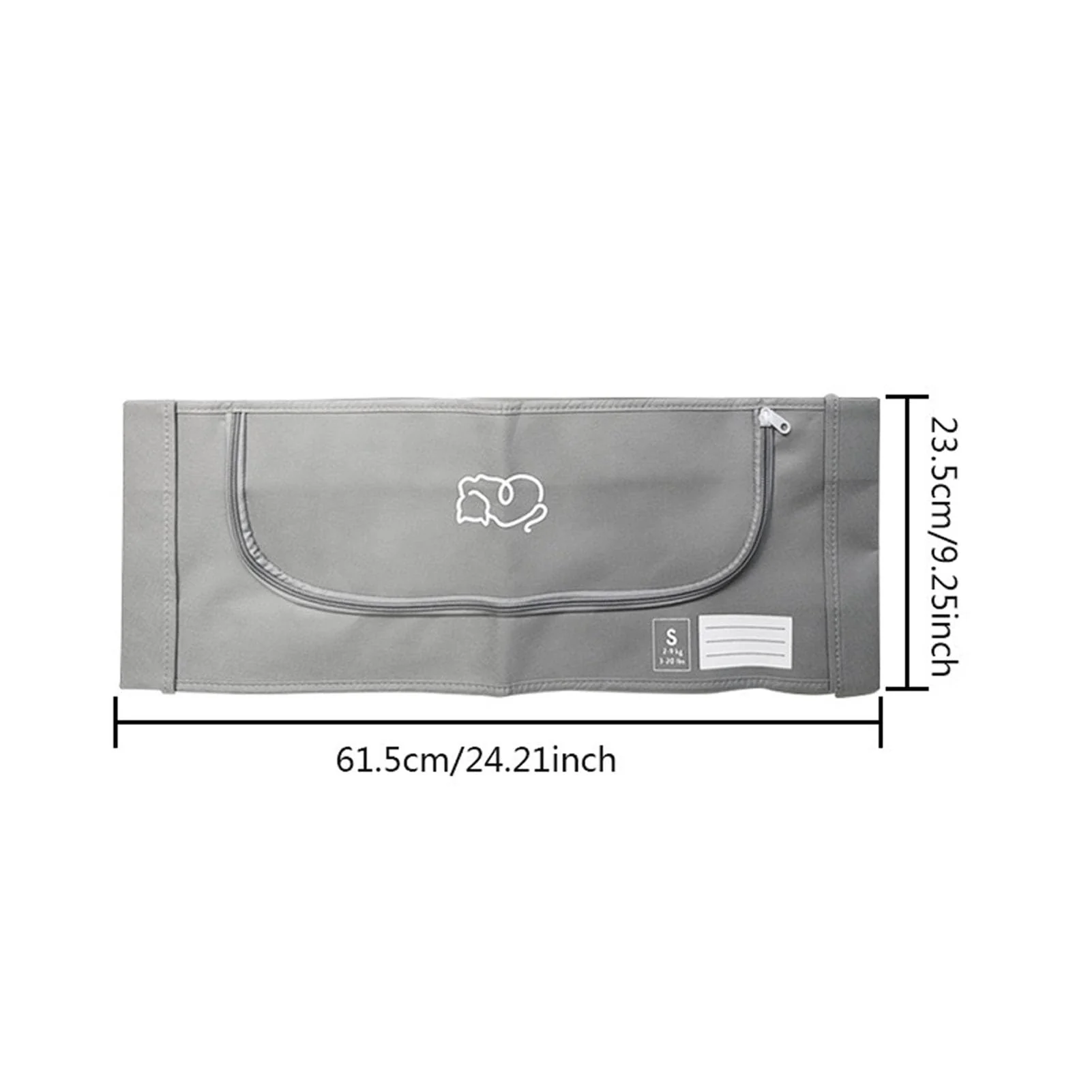 Non-woven pet body bag, pet for pet cadaer with innovative design for livestock, suitable for dogs, cats and funeral services rabbits. (S) S - Image 7