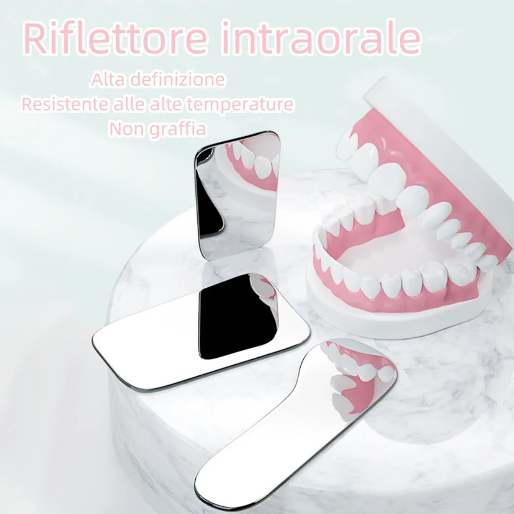 Norhogo Intra-oral Photography Mirror, Intra-Oral Inspection Mirror, Pack of 5, Mirror for Intra-Oral Dental Photography - Image 3