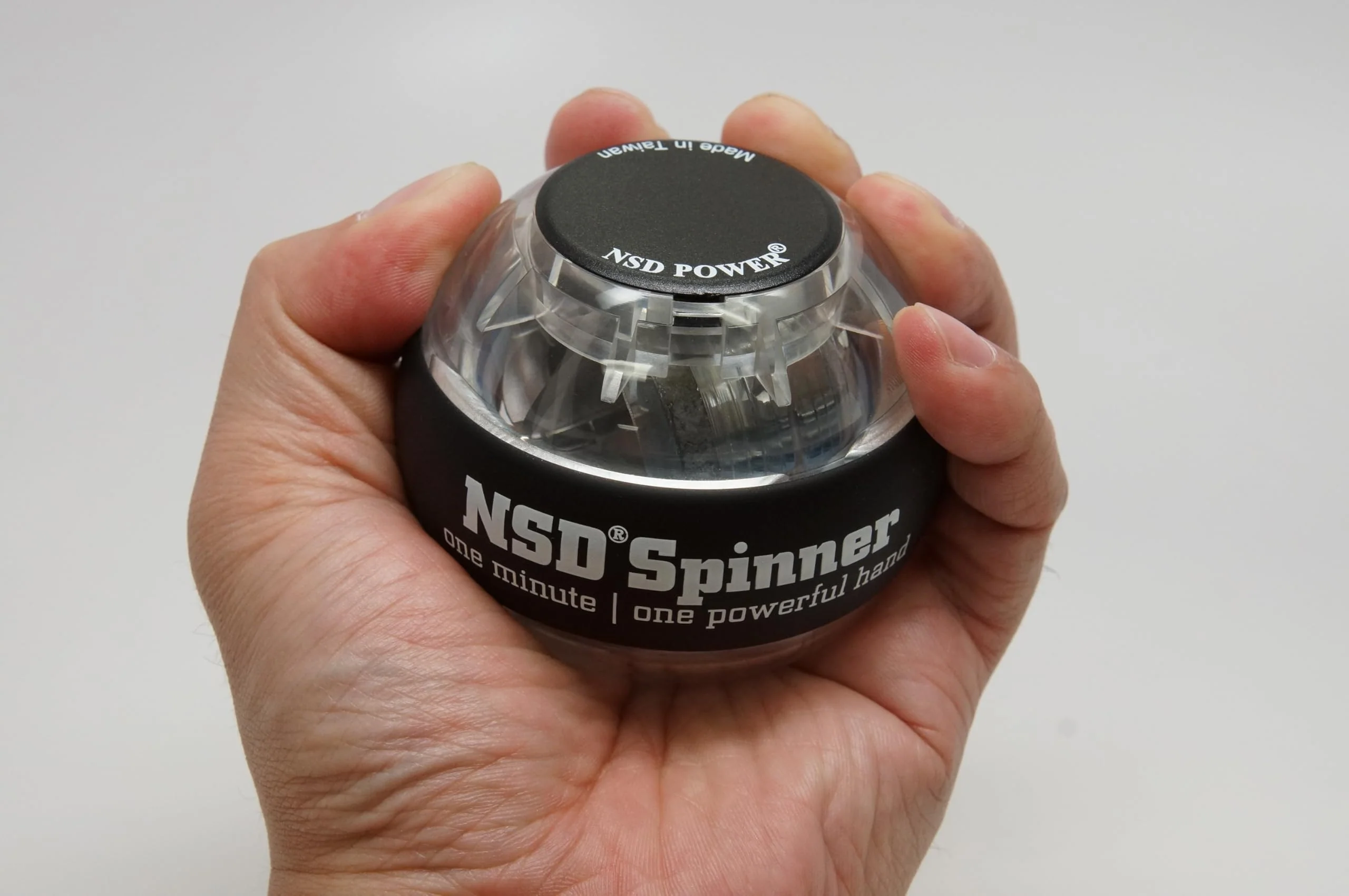 NSD Essential Crystal Spinner Gyro Ball | Grip Strengthener for Forearms, Wrist & Hands | String Start Design, Up to 18,000 RPM | Portable Wrist Trainer & Workout Equipment | Ideal for Desk Workers, Athletes & Musicians - Image 8