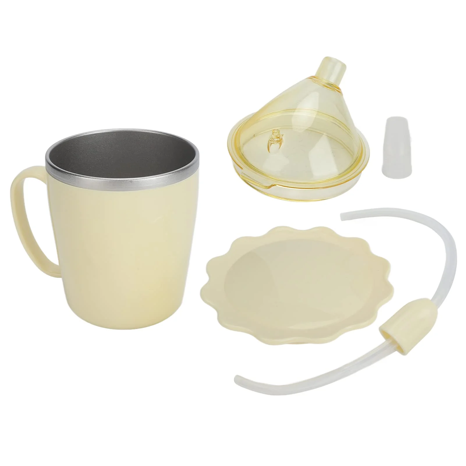 Nunafey Adult Leakproof Cups, Convalescent Feeding Cups 350ml Lightweight for Hospital Home Use - Image 7