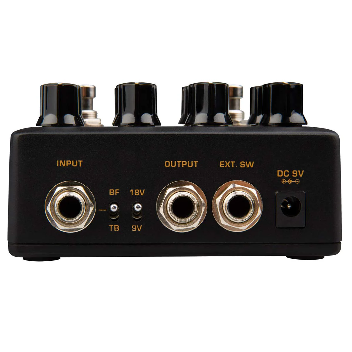 NUX Fireman Distortion Effect Pedal Dual Channel Brown Sound - Image 2