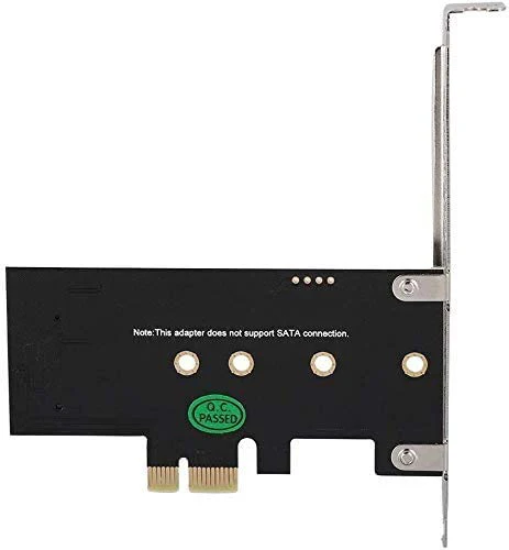 NVME M.2 SSD M-Key to PCI-e 3.0 x1 Host Controller Expansion Card,Supports M2 NGFF PCI-e 3.0, 2.0 or 1.0, NVME or AHC 2280, 2260, 2242, 2230 Solid State Drives with Low Profile BRAC PCLE-KEY M Adapter - Image 7