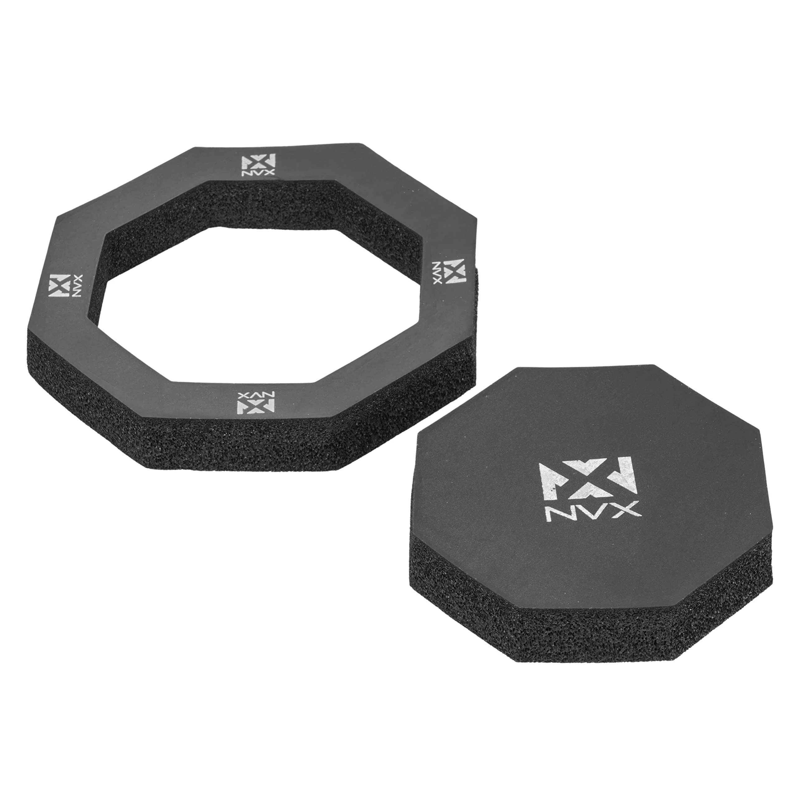NVX FRING525 2 Piece Universal 5.25” Self Adhesive Foam Speaker Ring Kit with Foam Base Pad 5.25" - Image 4